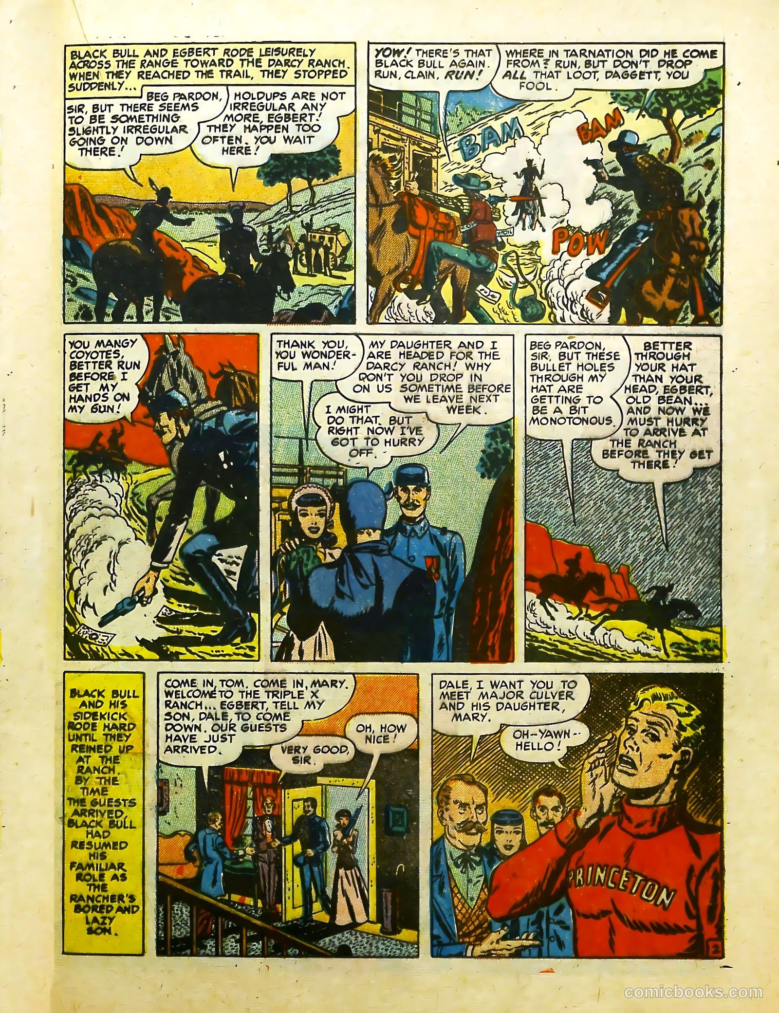 Prize Comics Western #82 (1950) — page 33 of 52