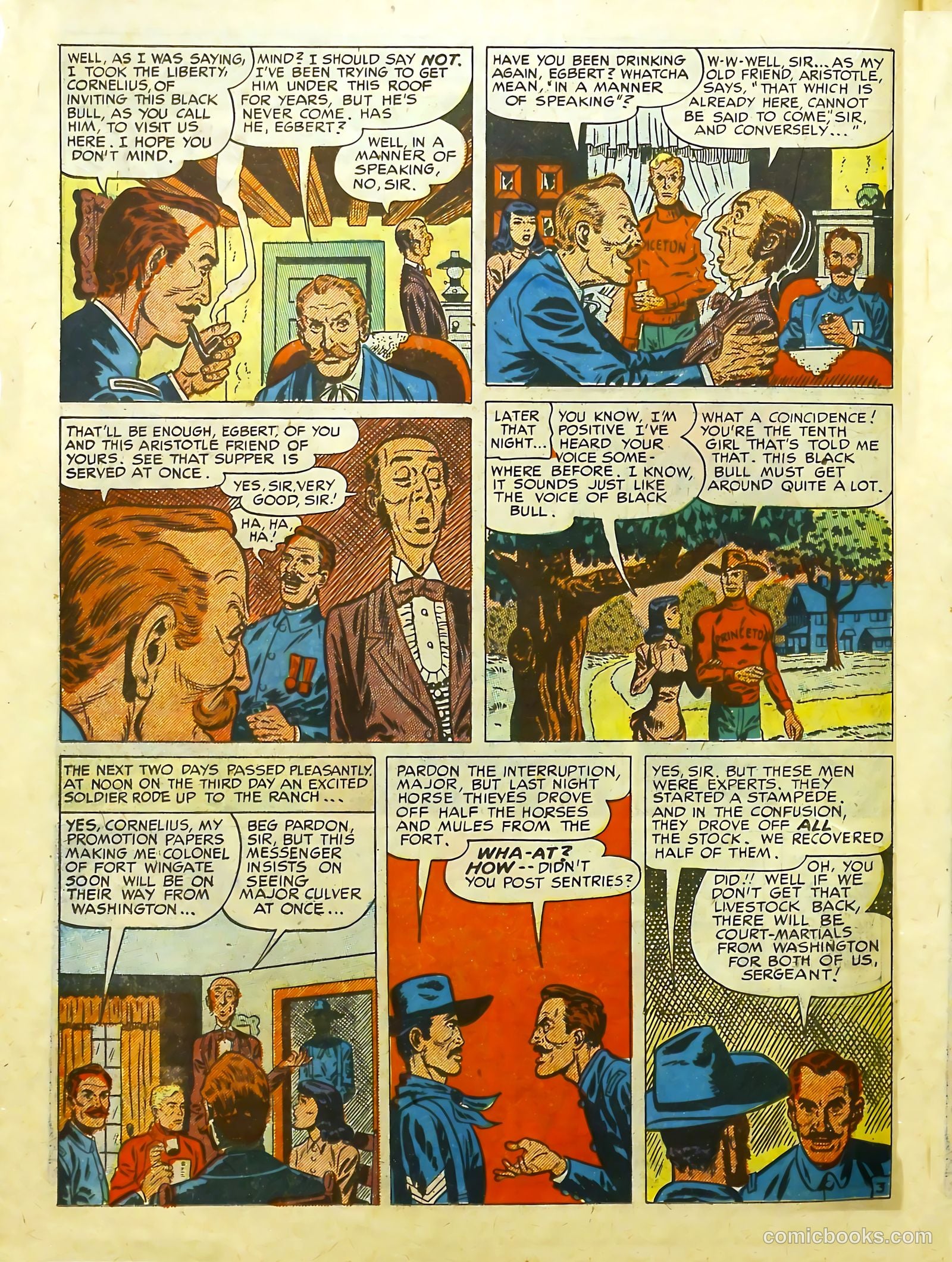 Prize Comics Western #82 (1950) — page 34 of 52