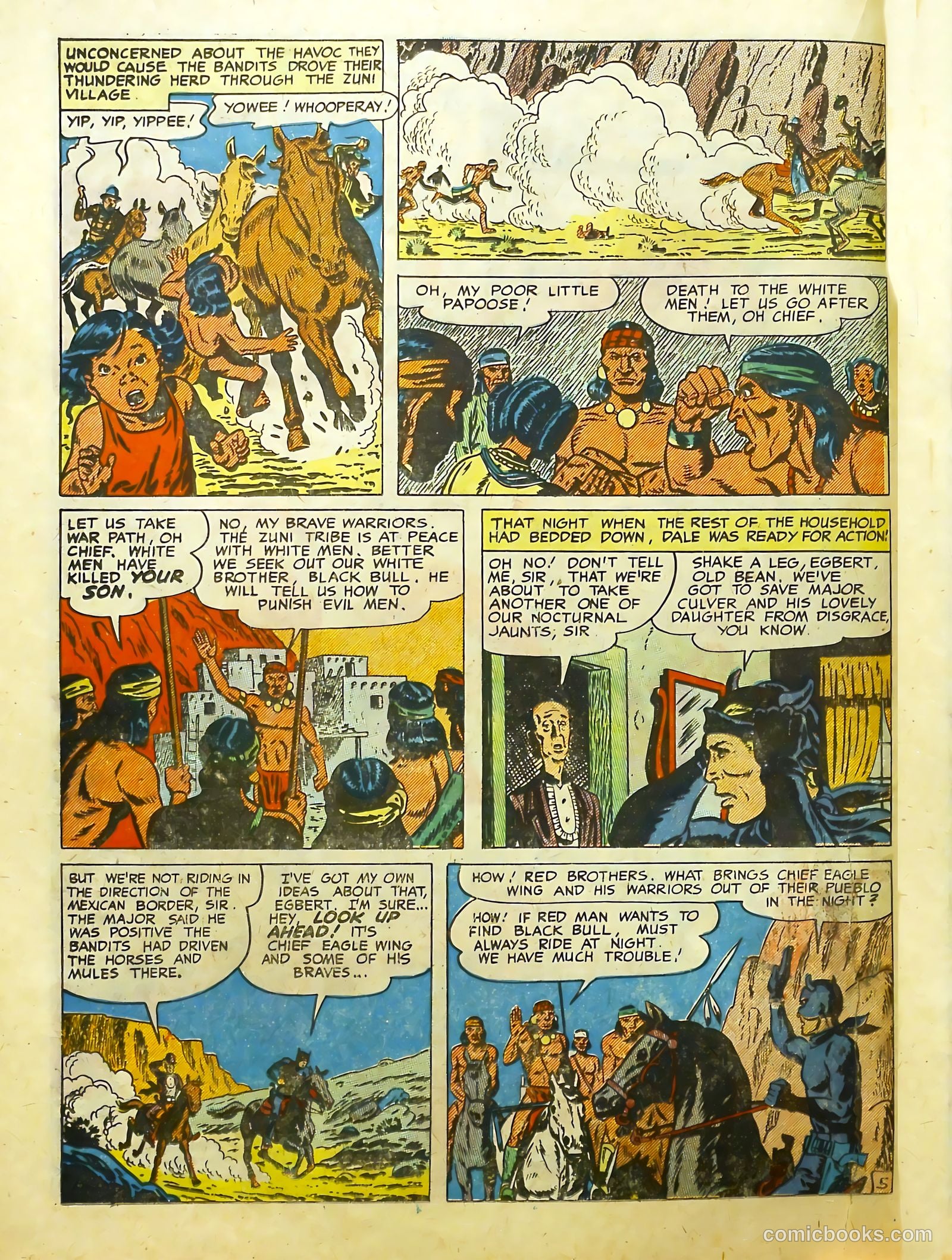 Prize Comics Western #82 (1950) — page 36 of 52