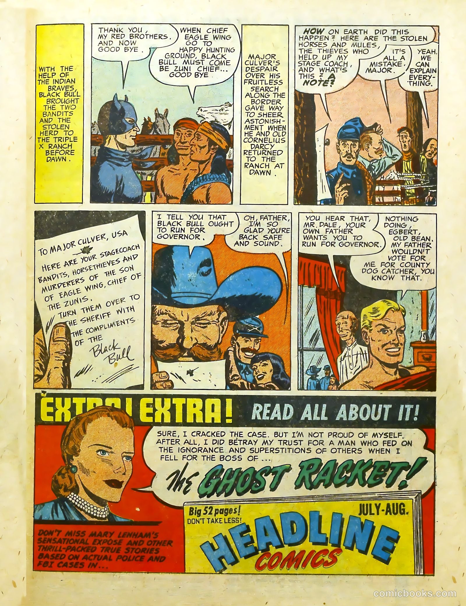 Prize Comics Western #82 (1950) — page 39 of 52