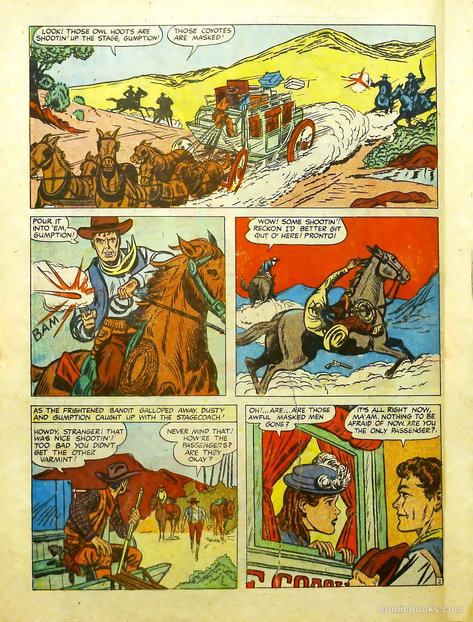 Prize Comics Western #82 (1950) — page 42 of 52