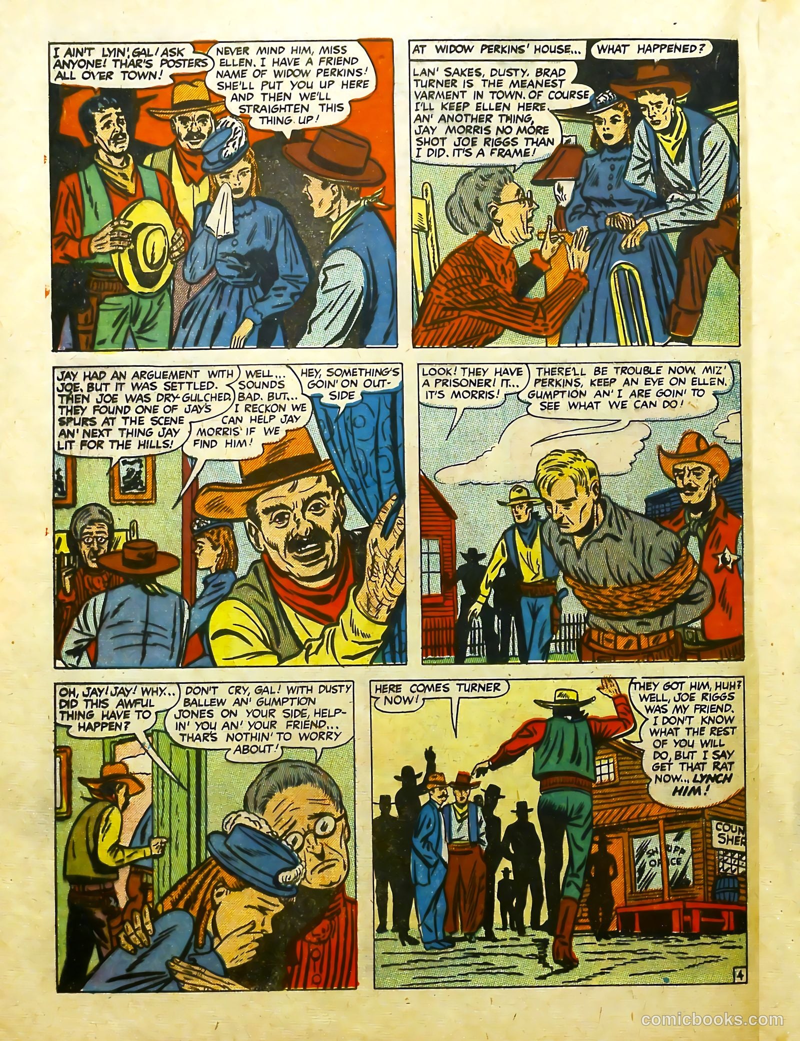 Prize Comics Western #82 (1950) — page 44 of 52