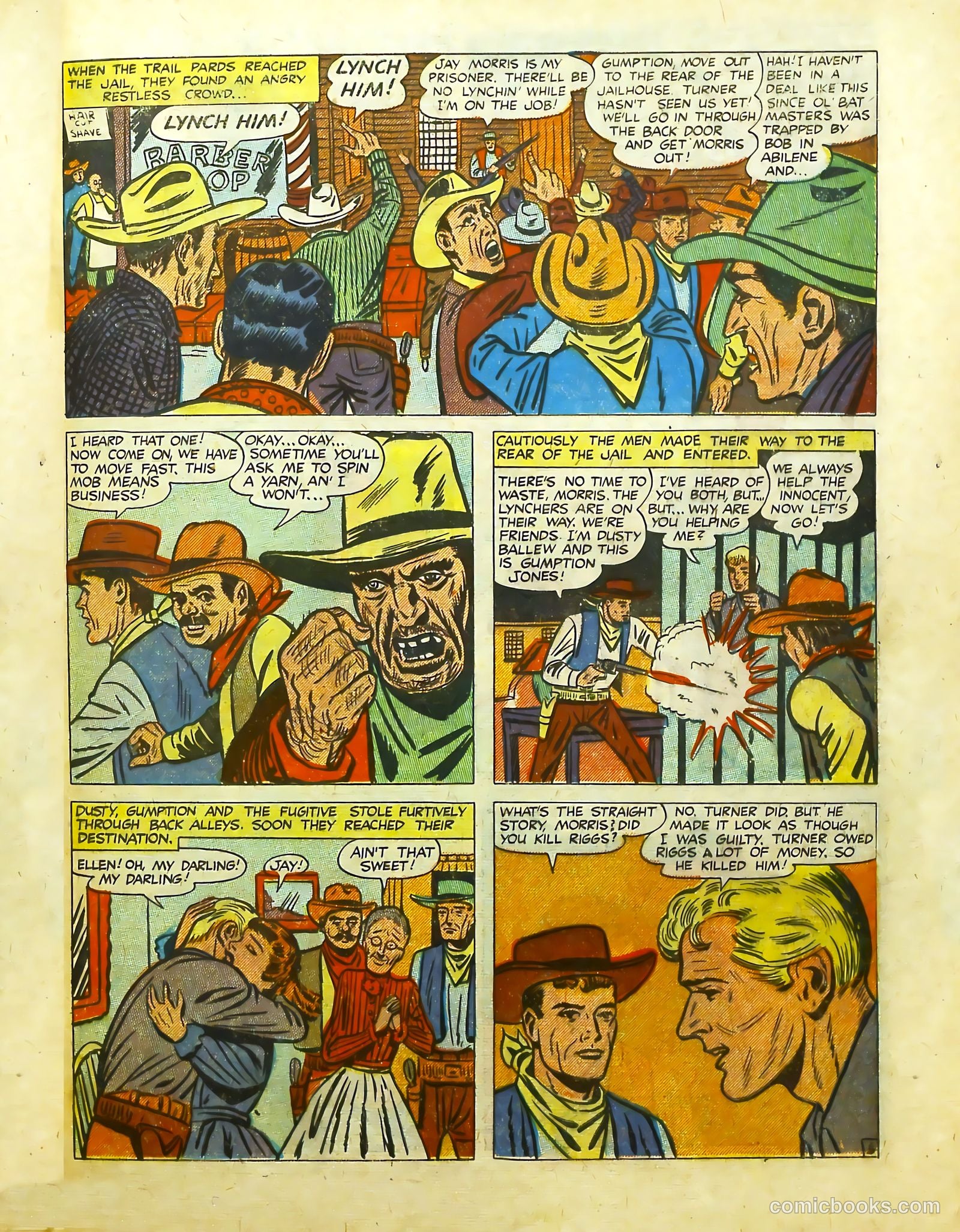 Prize Comics Western #82 (1950) — page 45 of 52
