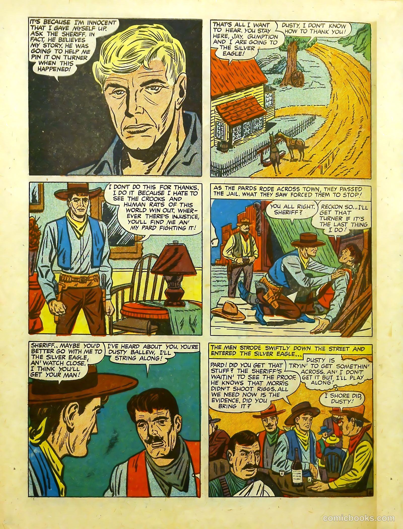 Prize Comics Western #82 (1950) — page 46 of 52