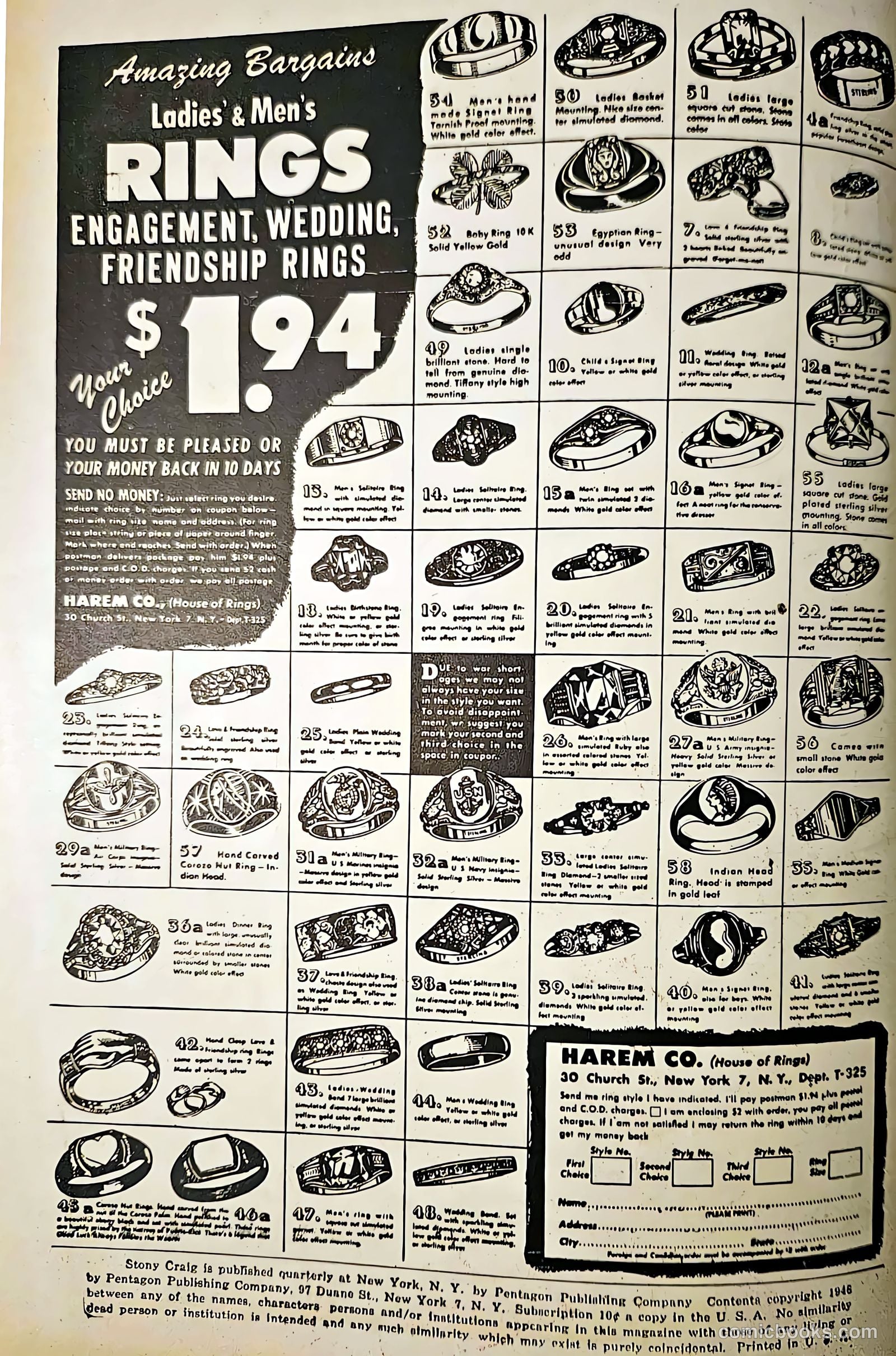 Stony Craig #nn (1946) — page 2 of 36