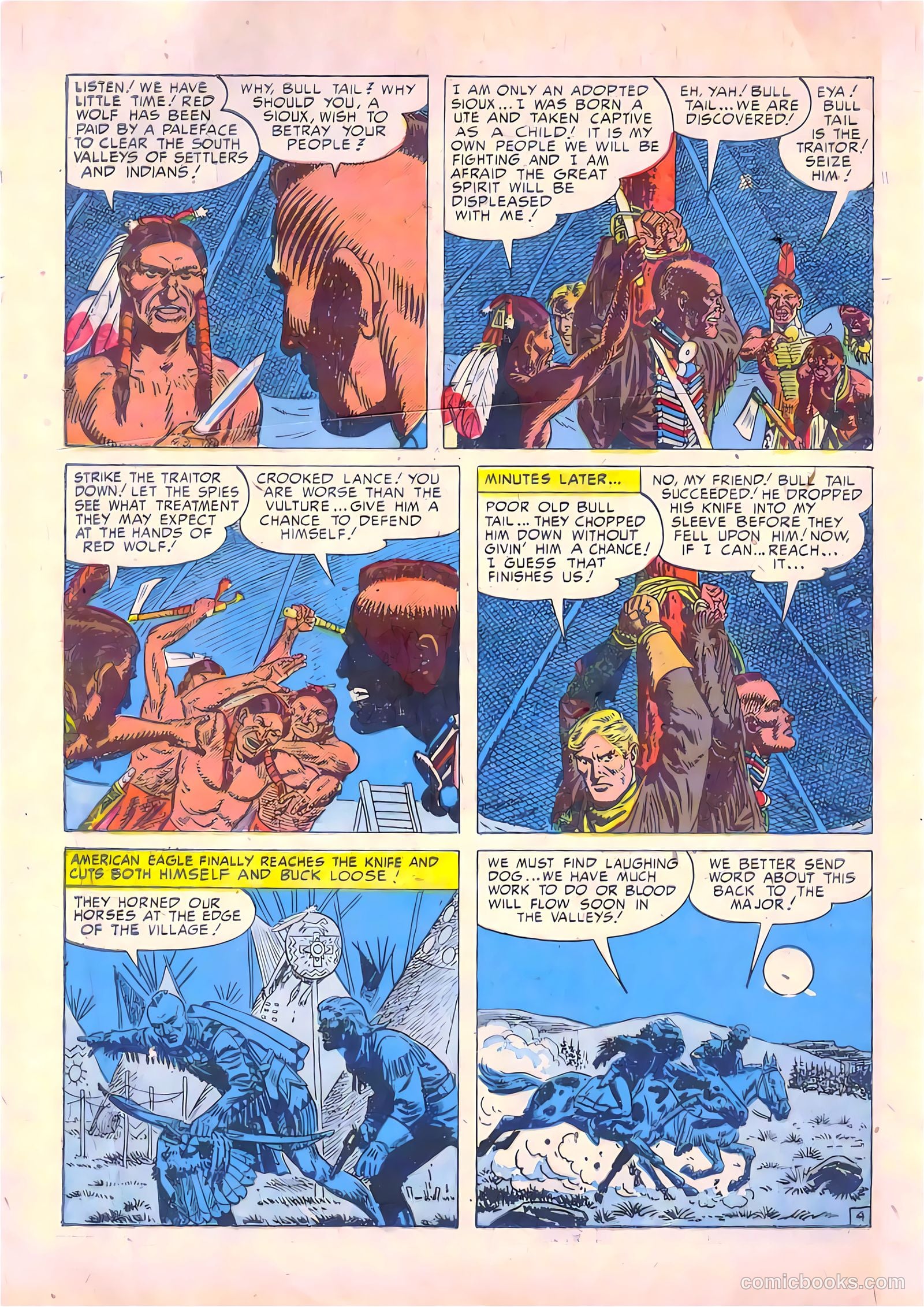 Prize Comics Western #93 (1950) — page 6 of 44
