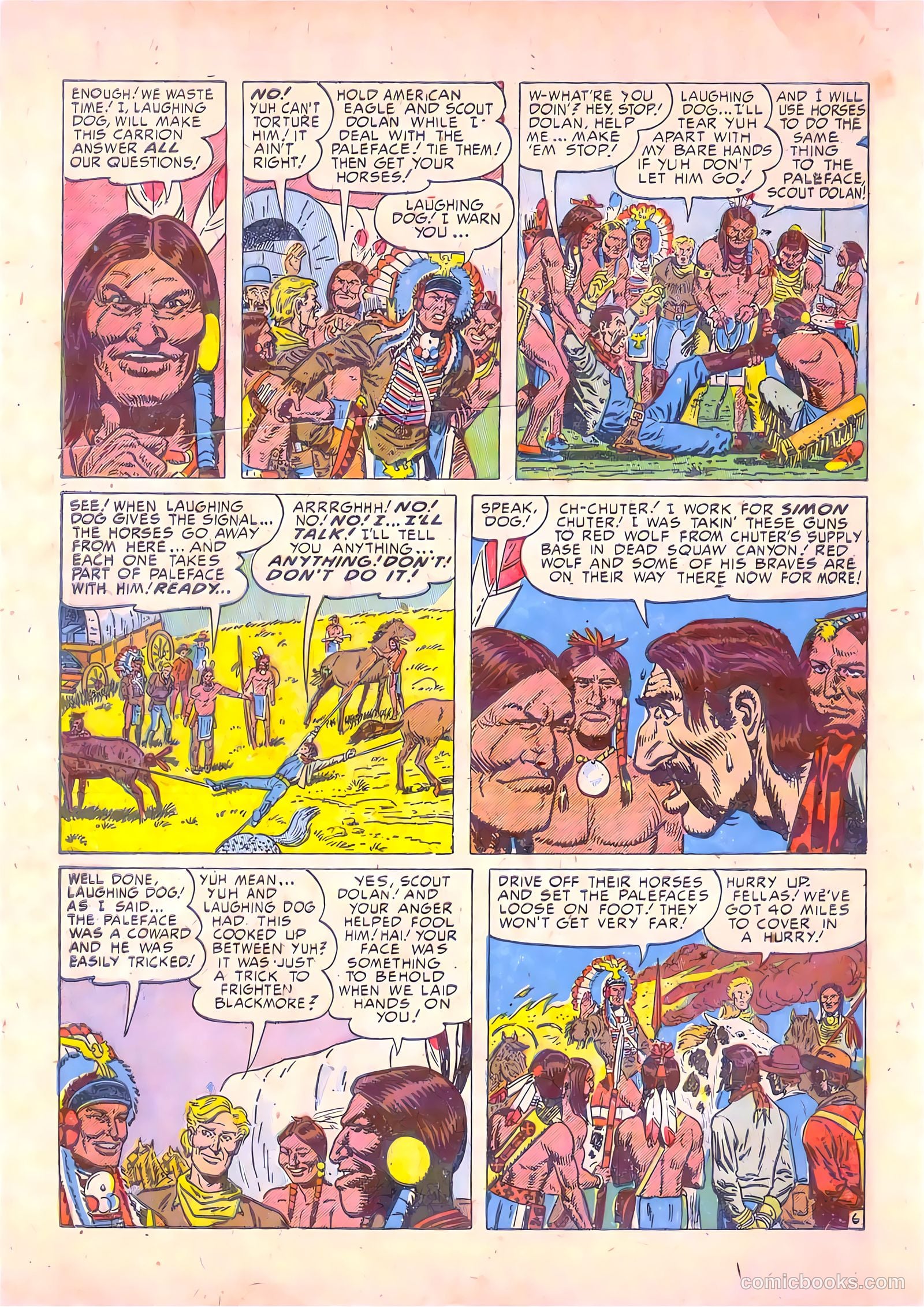 Prize Comics Western #93 (1950) — page 8 of 44