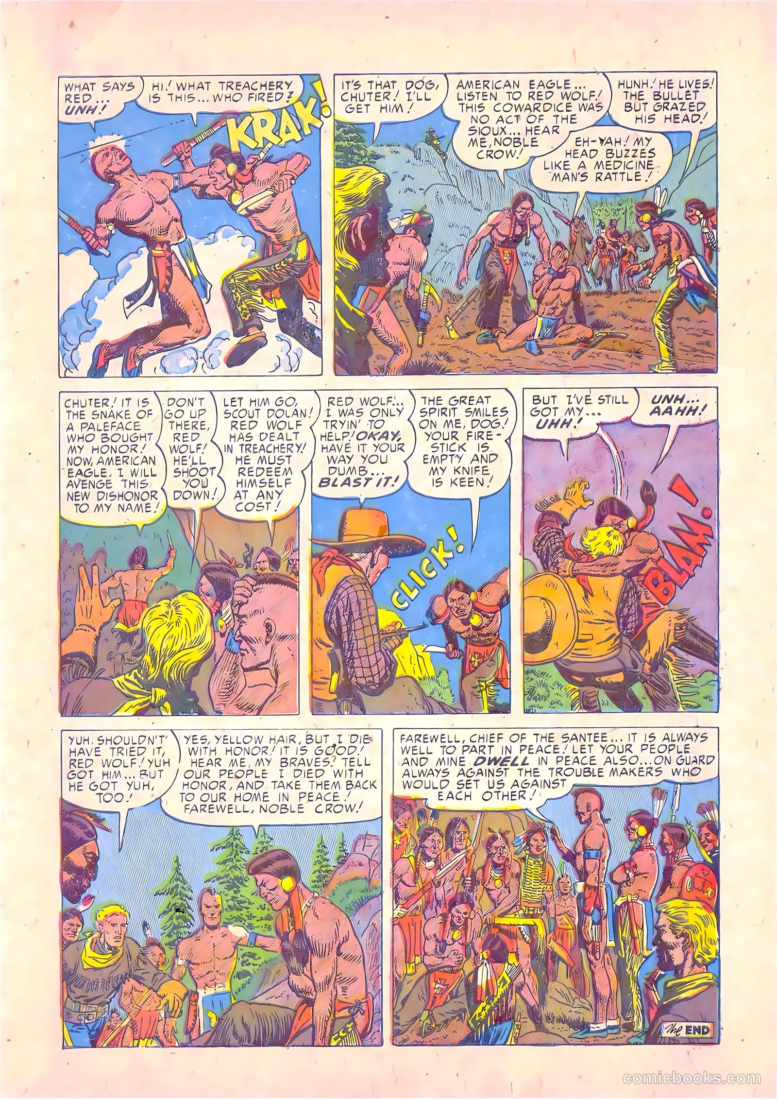Prize Comics Western #93 (1950) — page 11 of 44