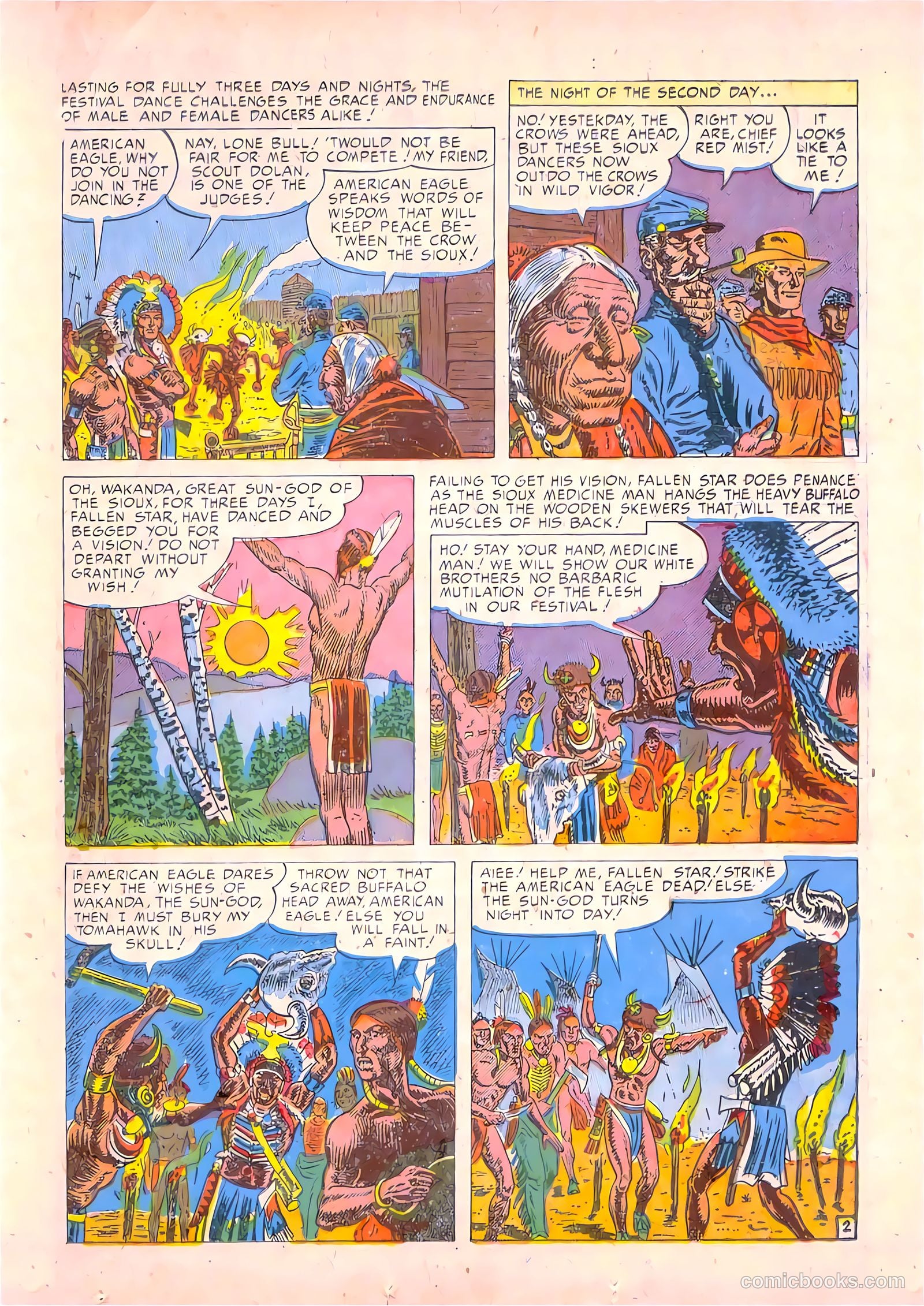 Prize Comics Western #93 (1950) — page 15 of 44