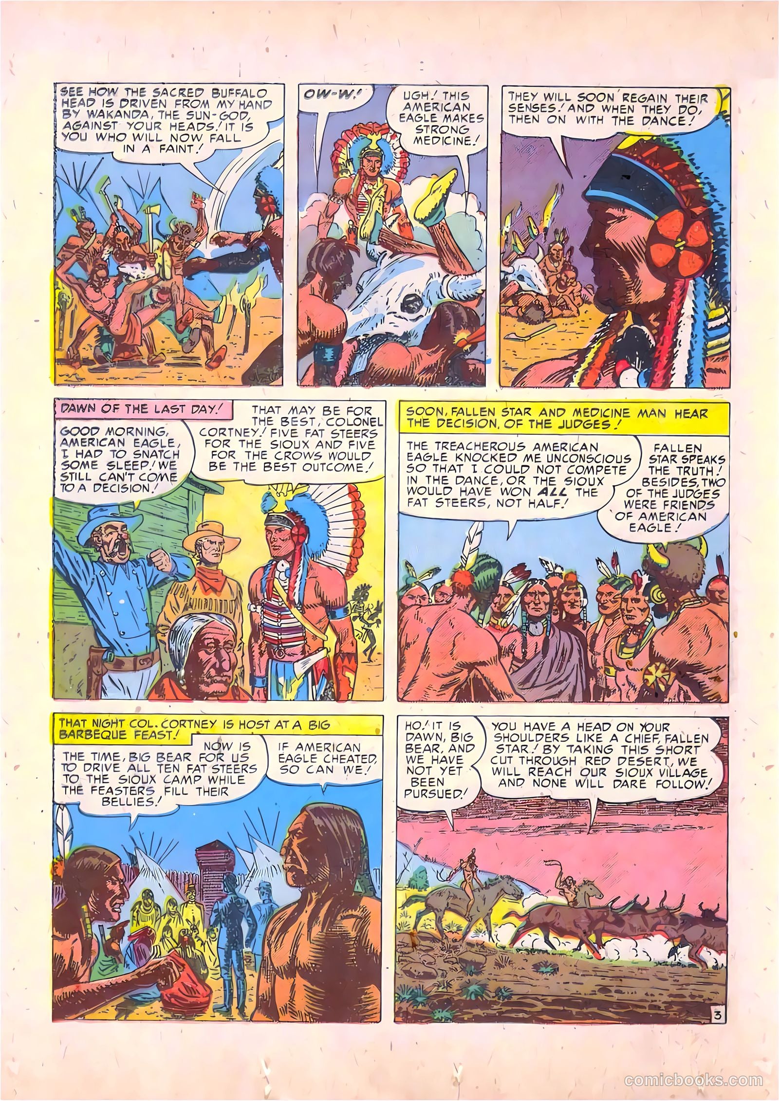 Prize Comics Western #93 (1950) — page 16 of 44