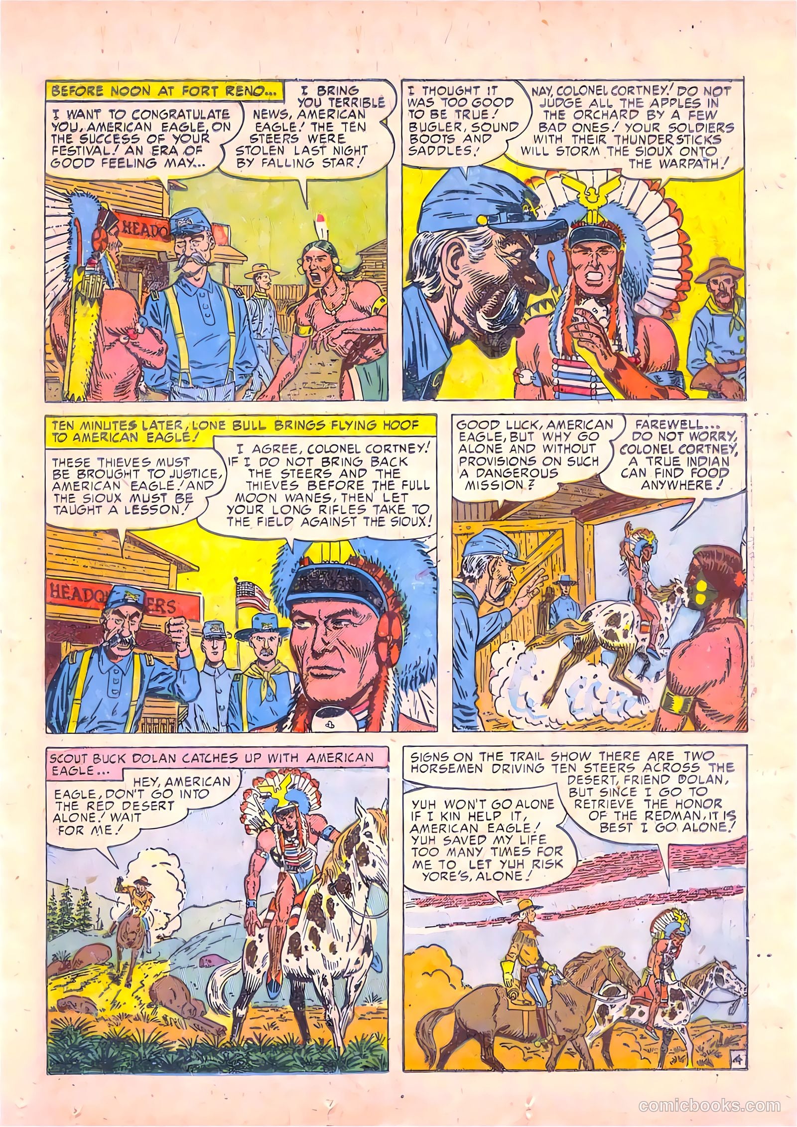 Prize Comics Western #93 (1950) — page 17 of 44