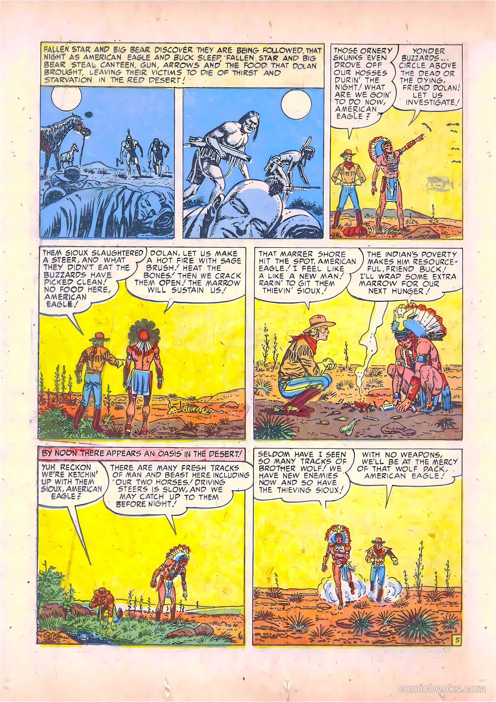 Prize Comics Western #93 (1950) — page 18 of 44