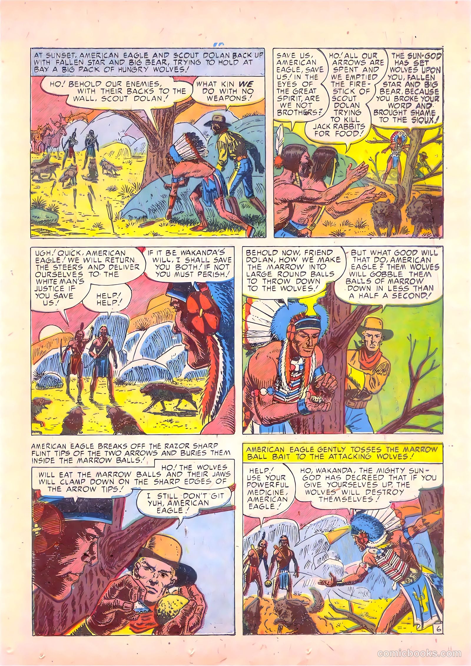 Prize Comics Western #93 (1950) — page 19 of 44