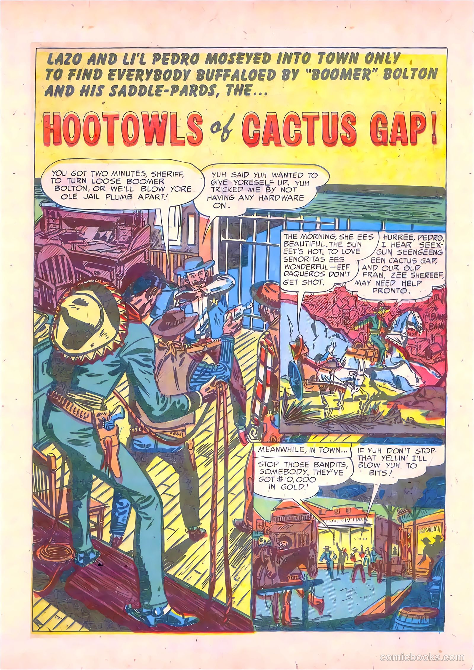 Prize Comics Western #93 (1950) — page 23 of 44