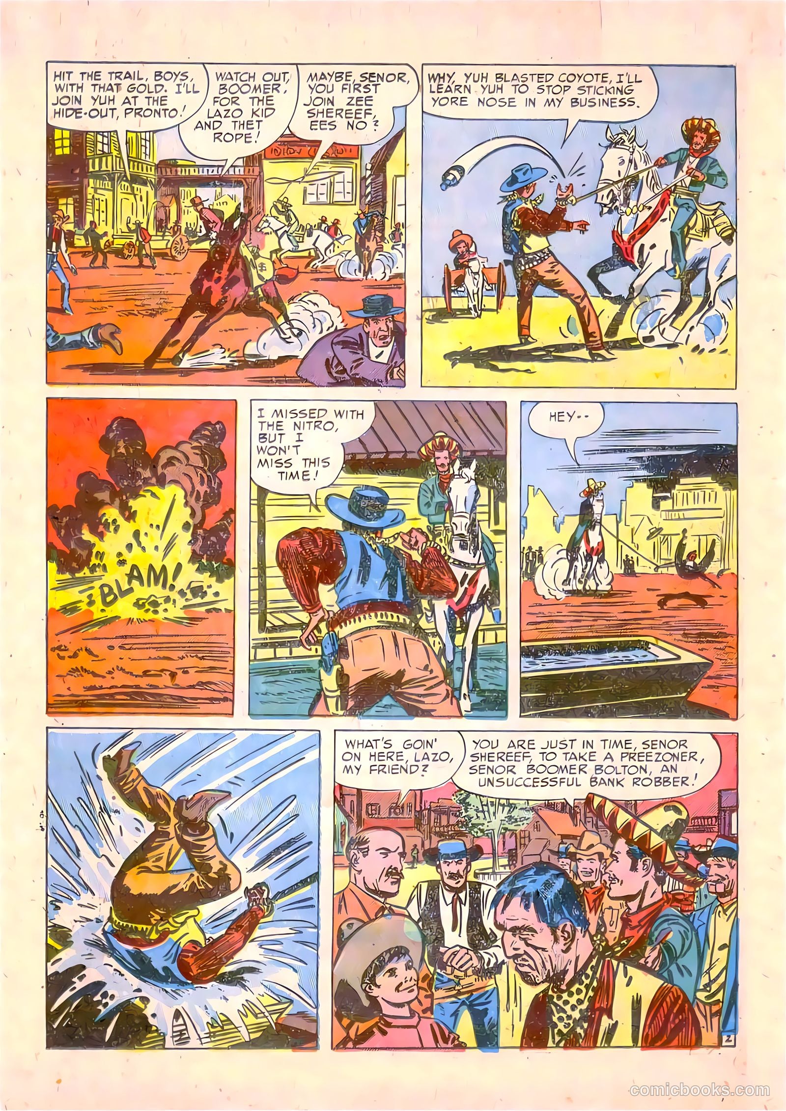 Prize Comics Western #93 (1950) — page 24 of 44