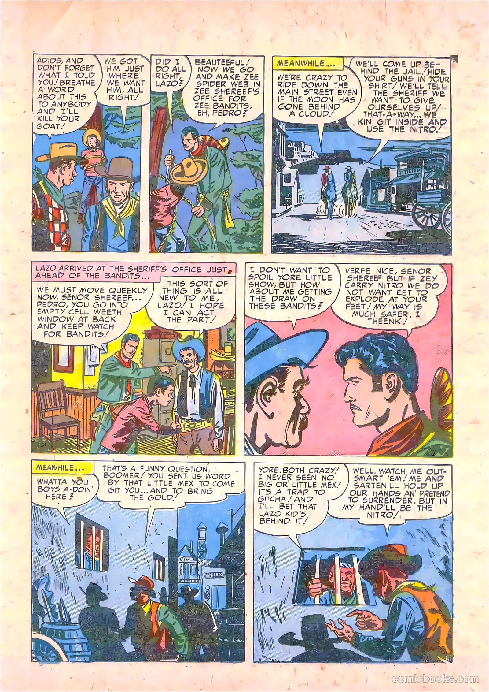 Prize Comics Western #93 (1950) — page 27 of 44
