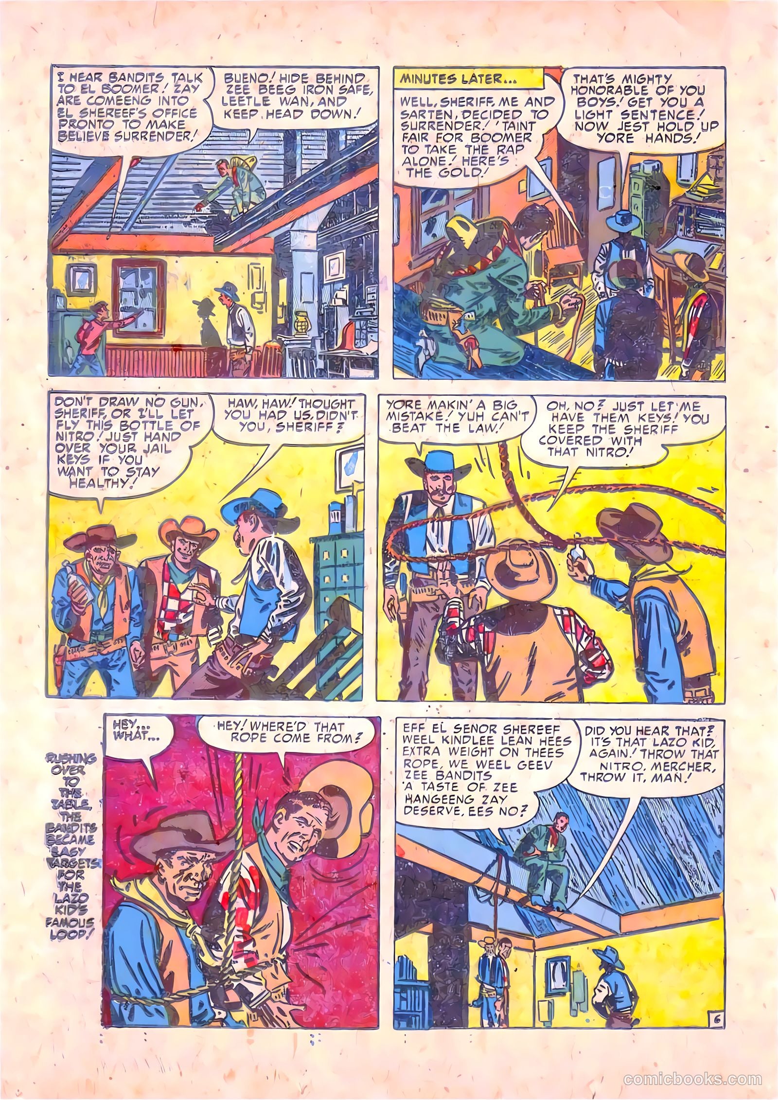 Prize Comics Western #93 (1950) — page 28 of 44