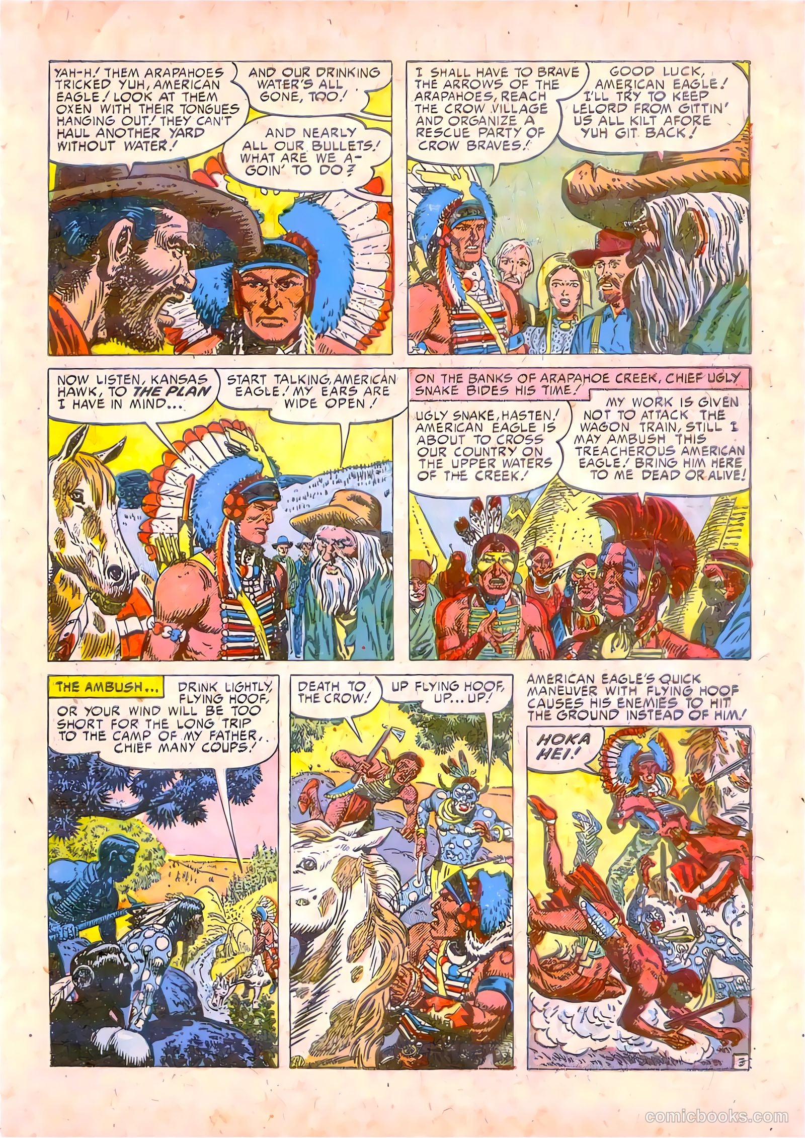 Prize Comics Western #93 (1950) — page 37 of 44