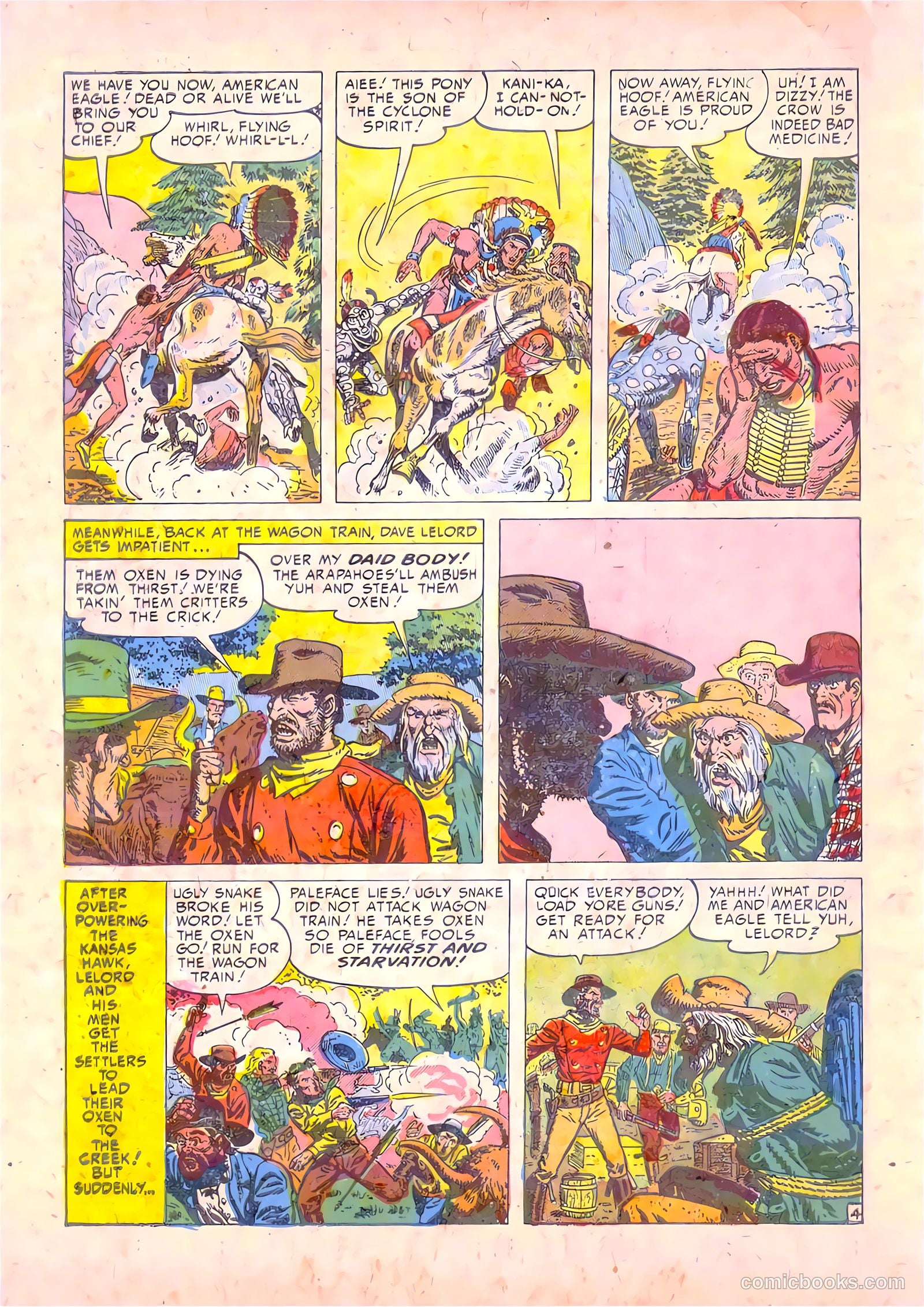 Prize Comics Western #93 (1950) — page 38 of 44