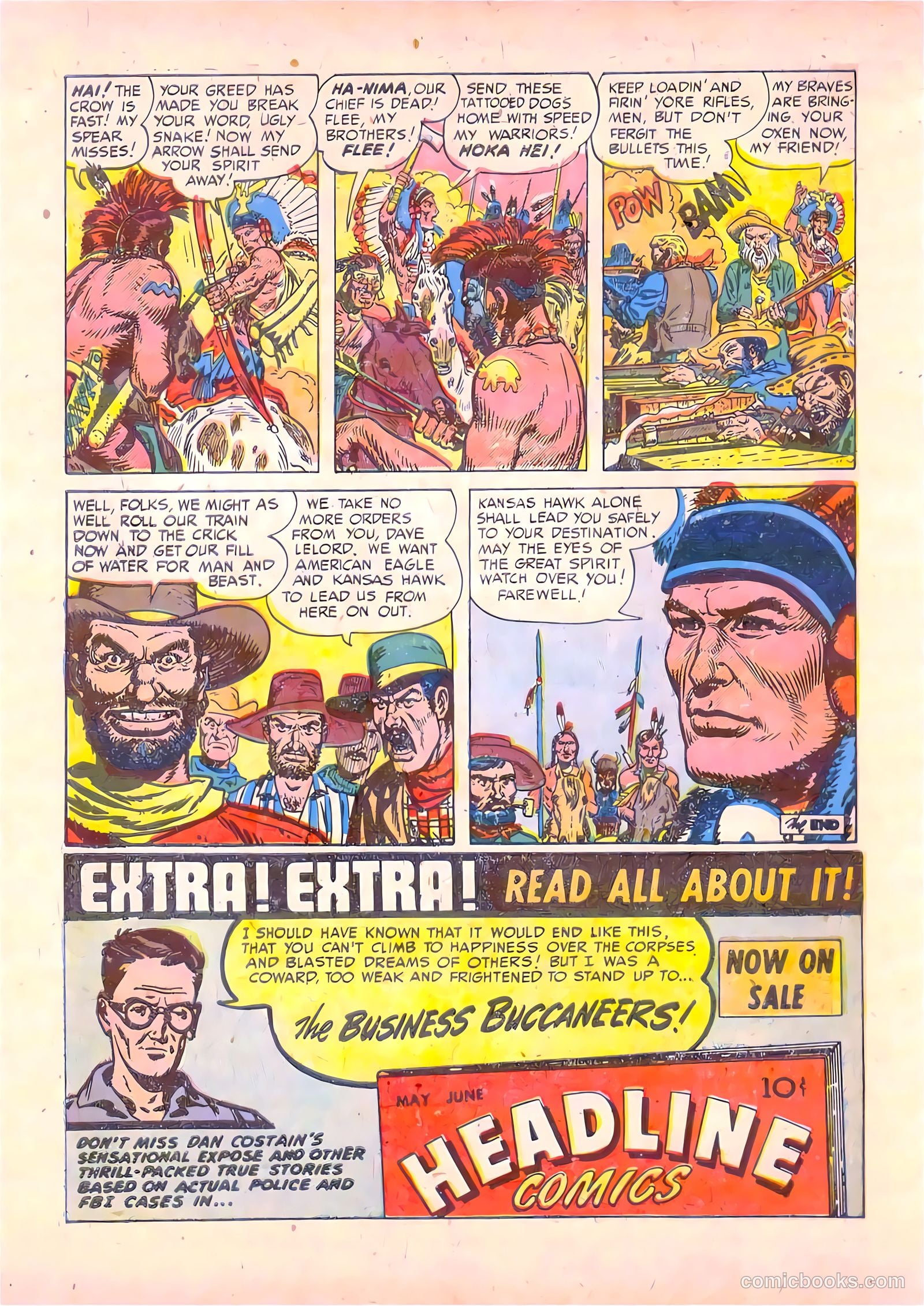 Prize Comics Western #93 (1950) — page 40 of 44