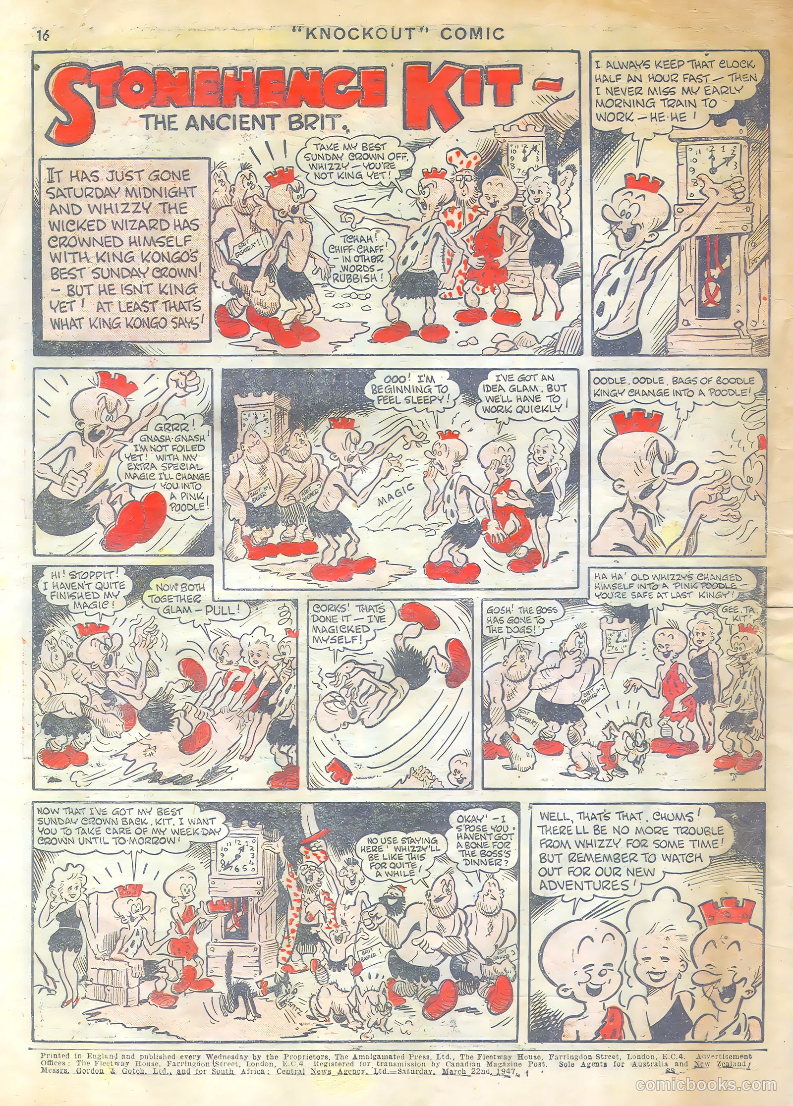 Knockout 419-0421 #1 — page 16 of 16