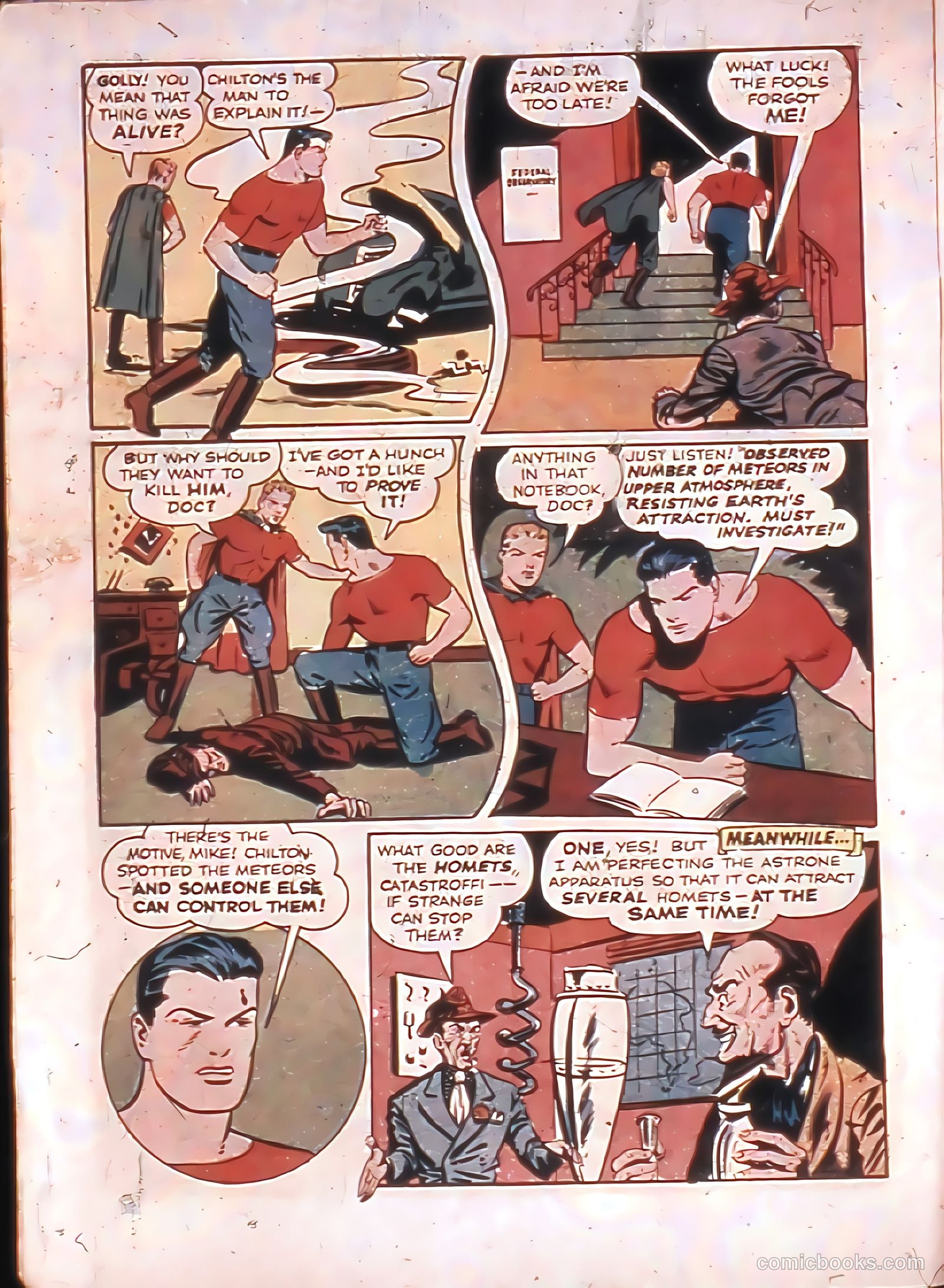 Thrilling Comics #34 (1940) — page 6 of 68