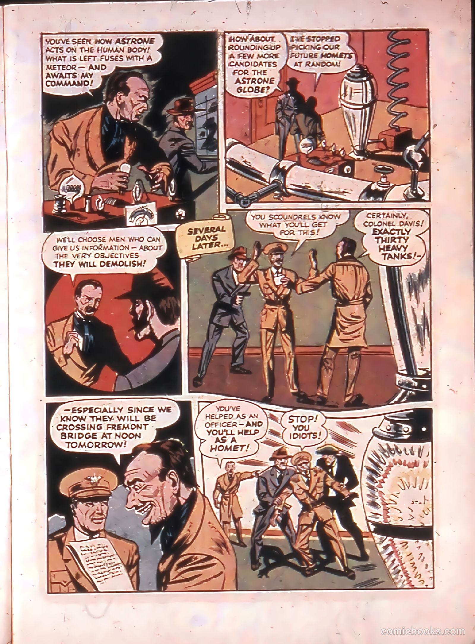 Thrilling Comics #34 (1940) — page 7 of 68