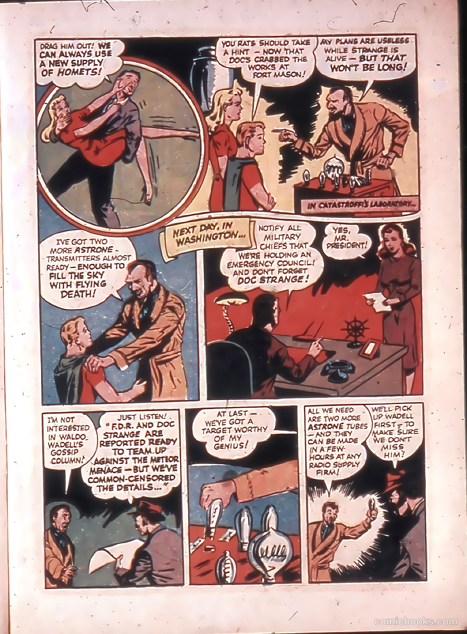 Thrilling Comics #34 (1940) — page 13 of 68