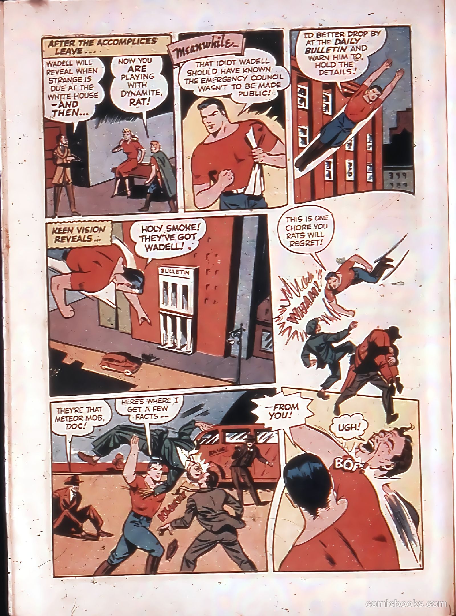 Thrilling Comics #34 (1940) — page 14 of 68