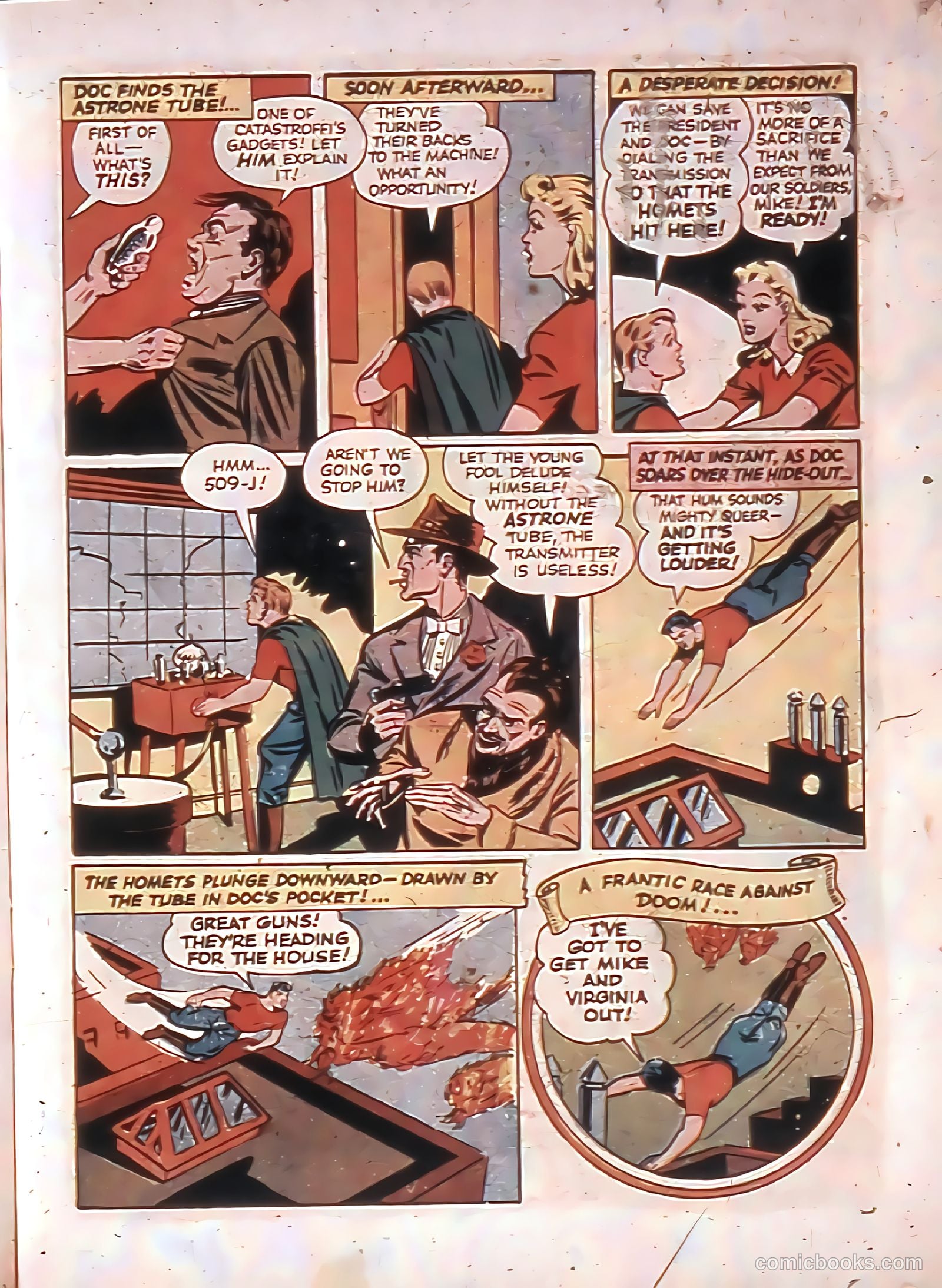 Thrilling Comics #34 (1940) — page 15 of 68