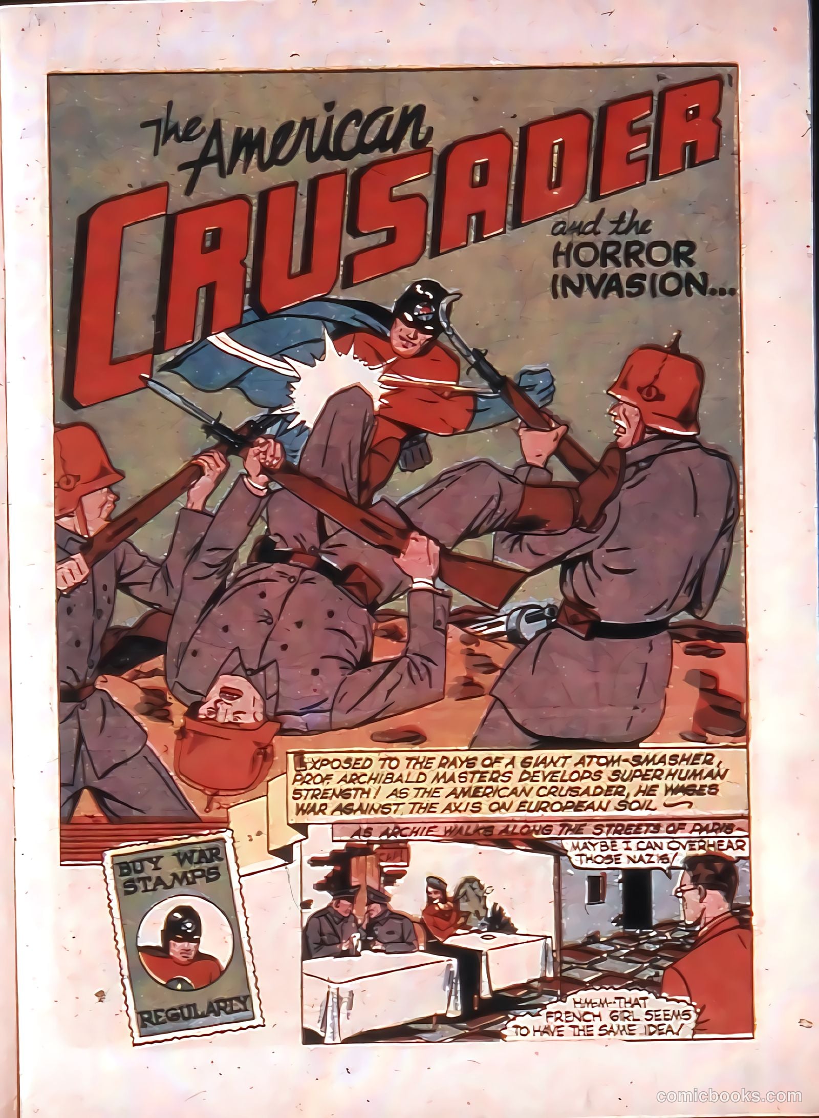 Thrilling Comics #34 (1940) — page 17 of 68