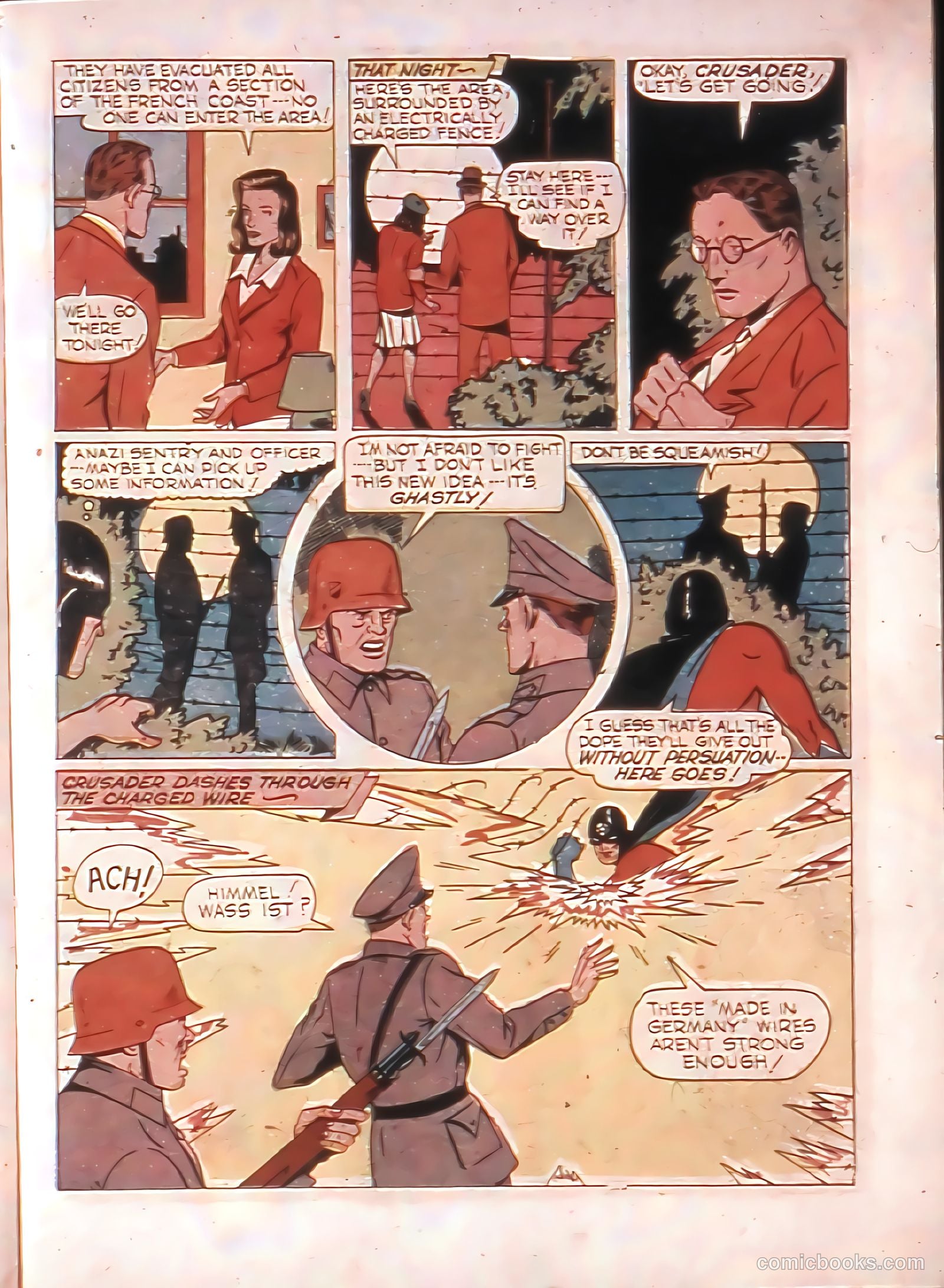 Thrilling Comics #34 (1940) — page 19 of 68