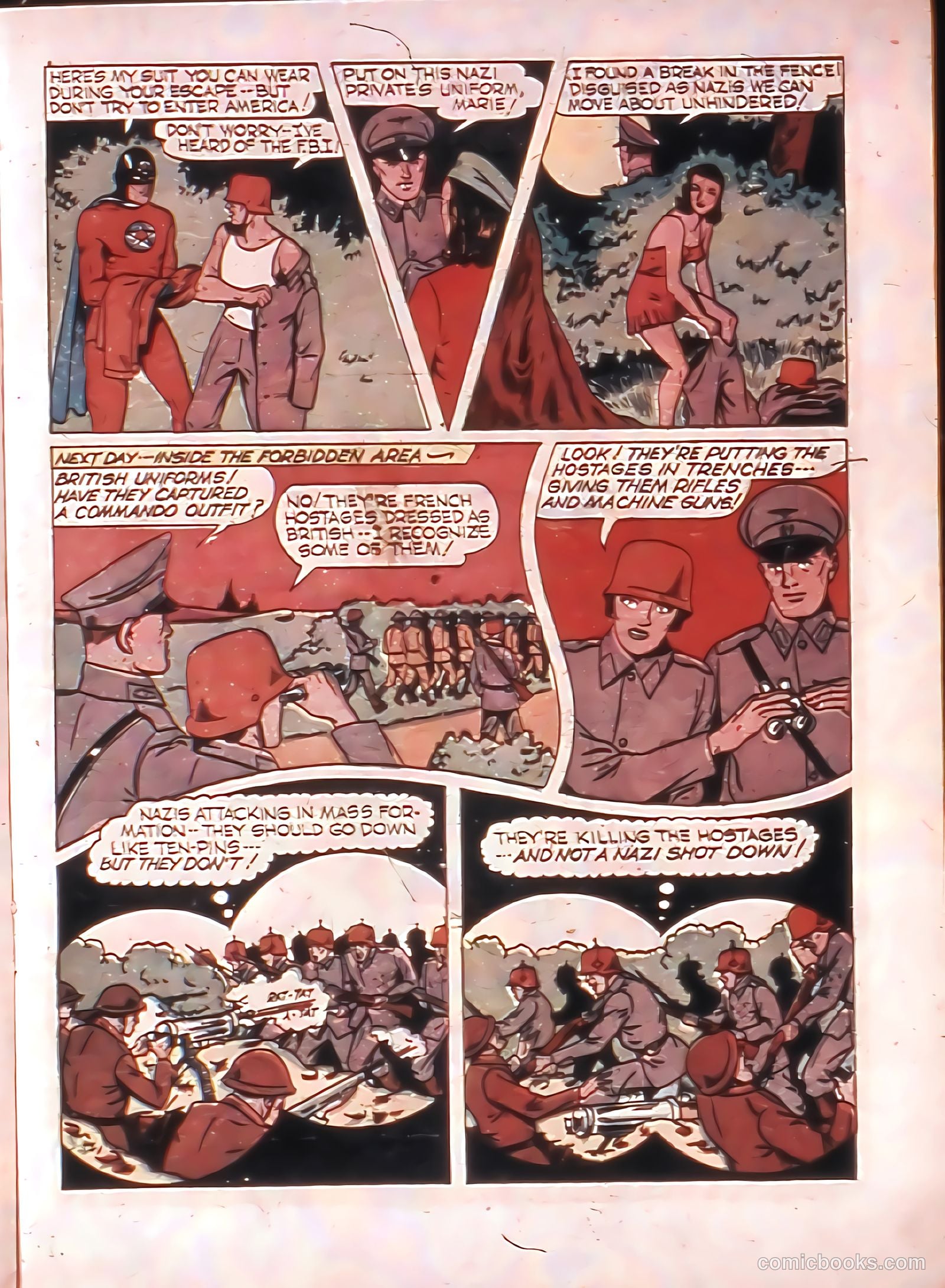 Thrilling Comics #34 (1940) — page 21 of 68