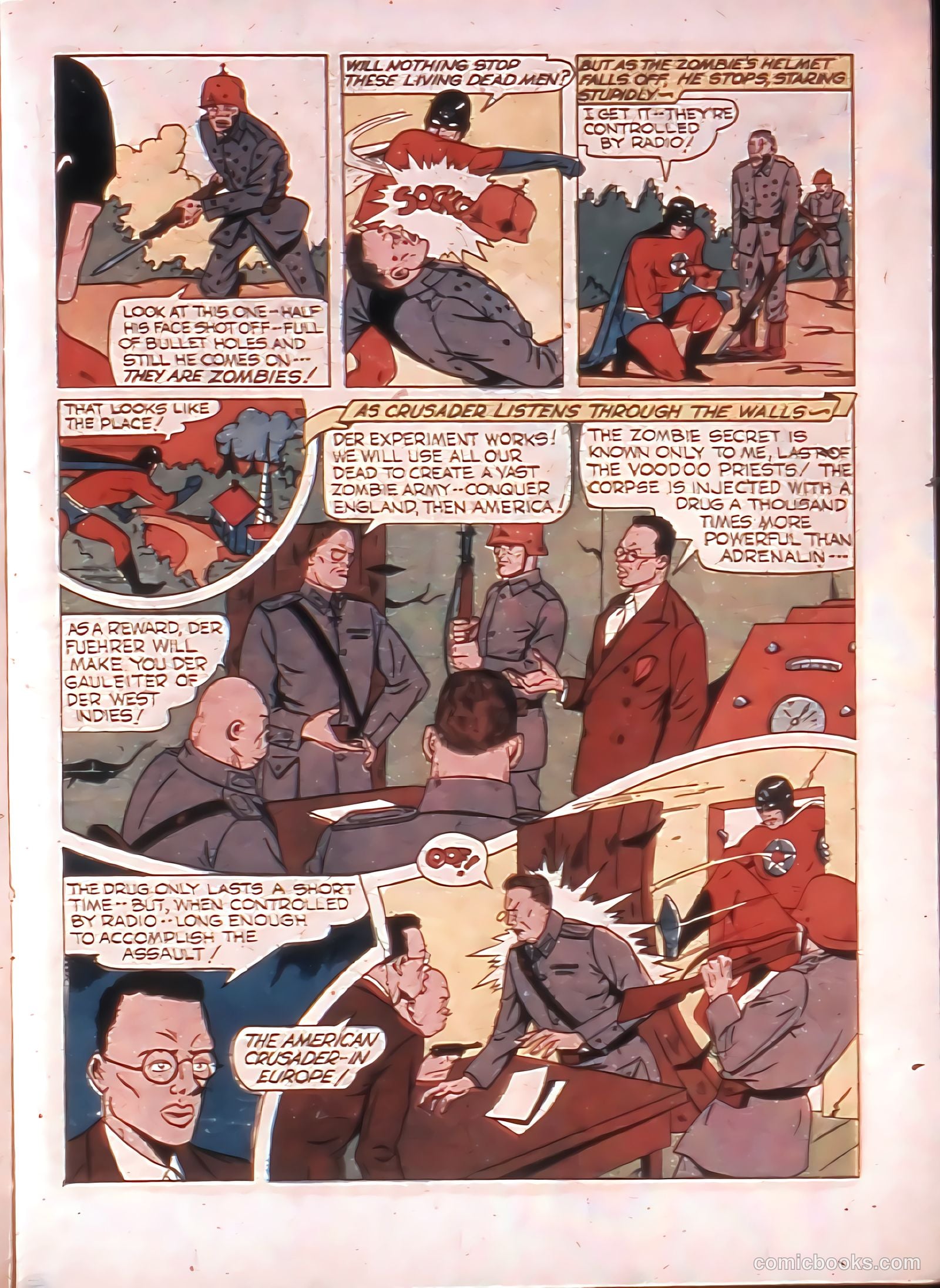 Thrilling Comics #34 (1940) — page 23 of 68