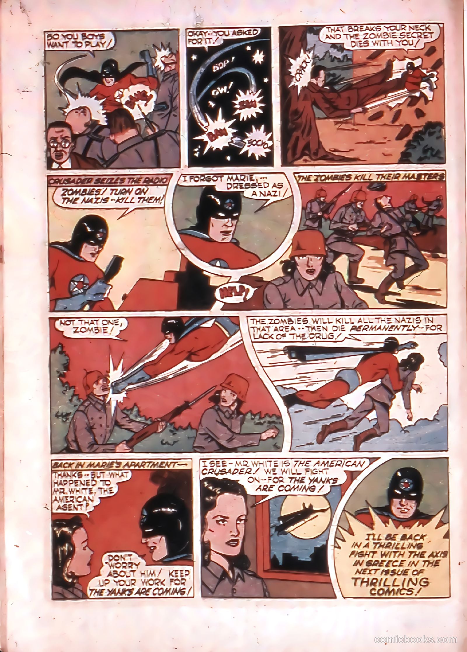 Thrilling Comics #34 (1940) — page 24 of 68