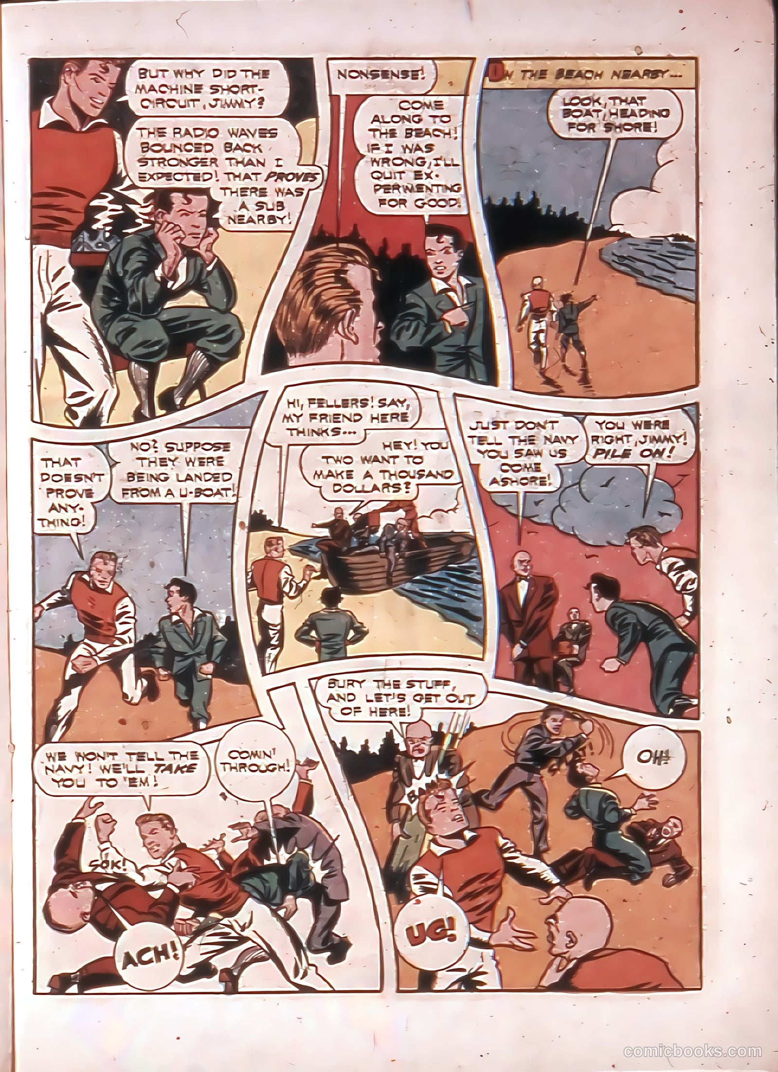 Thrilling Comics #34 (1940) — page 27 of 68