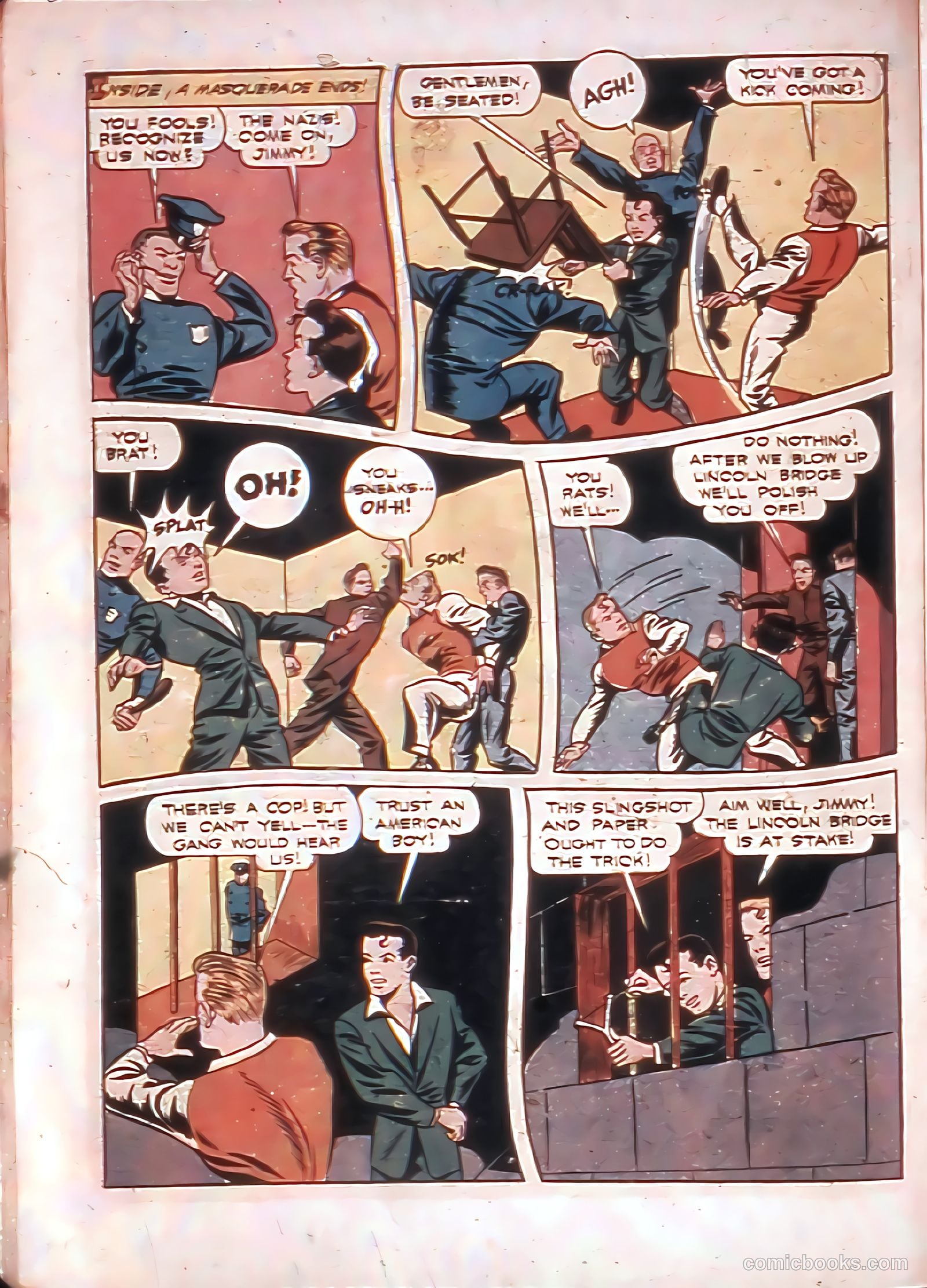 Thrilling Comics #34 (1940) — page 30 of 68