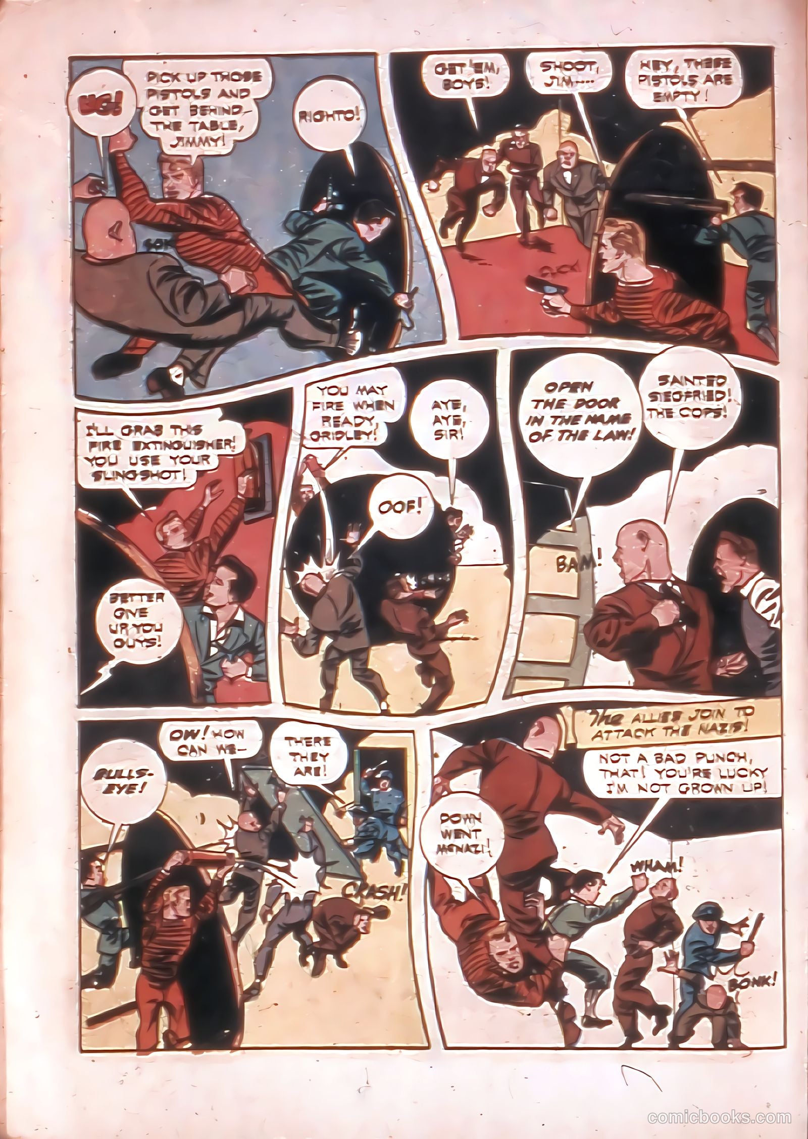 Thrilling Comics #34 (1940) — page 32 of 68