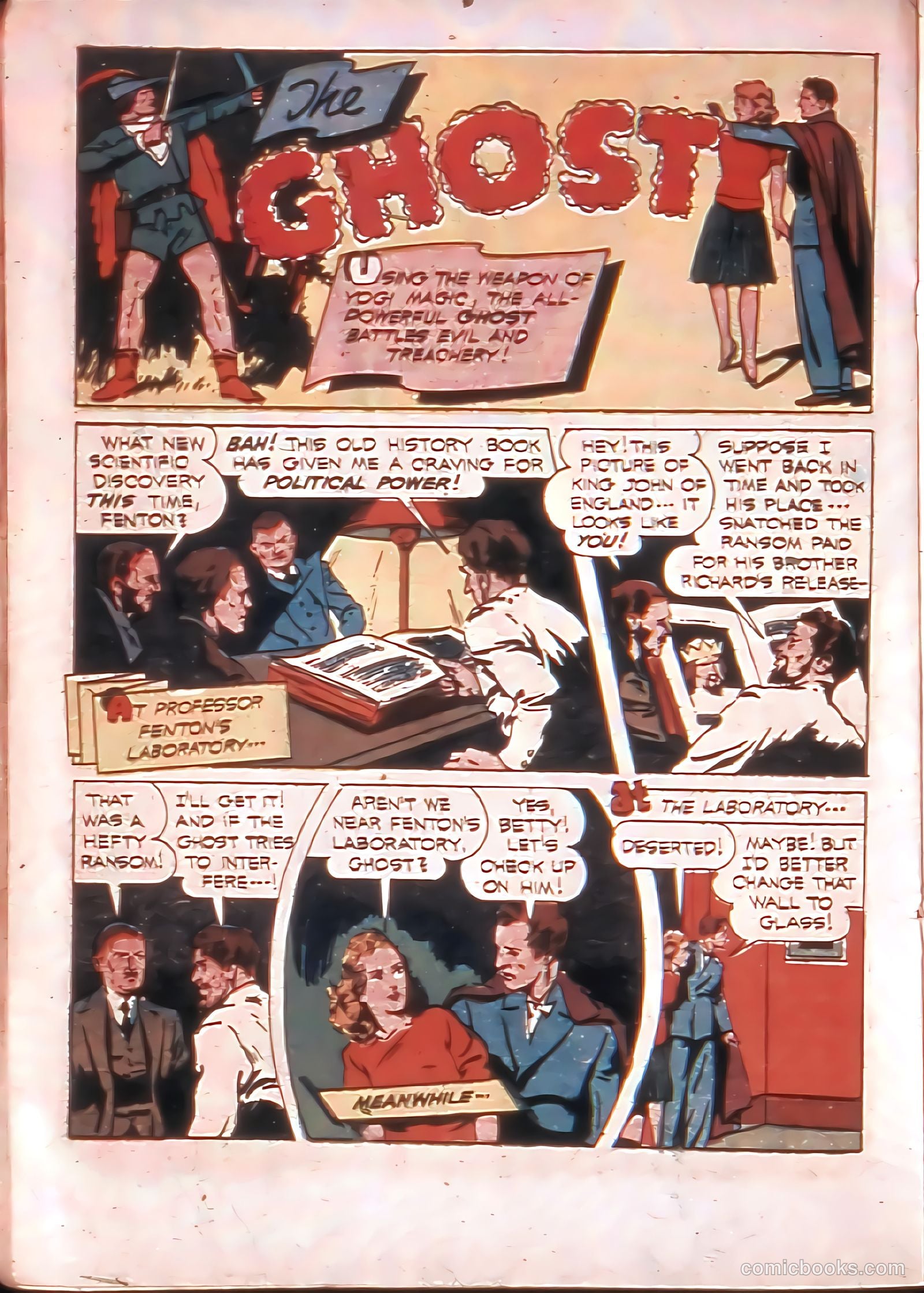 Thrilling Comics #34 (1940) — page 36 of 68