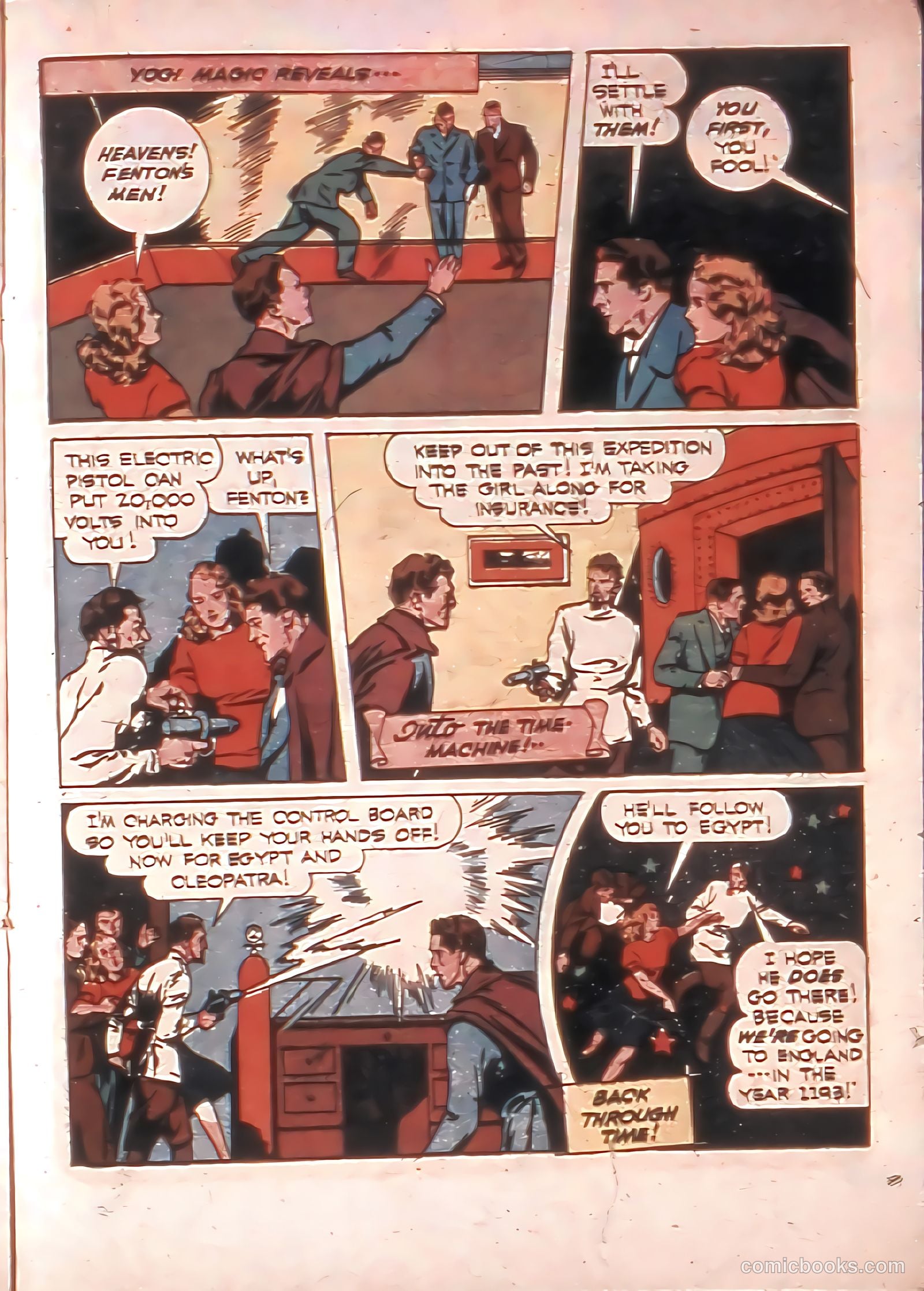 Thrilling Comics #34 (1940) — page 37 of 68