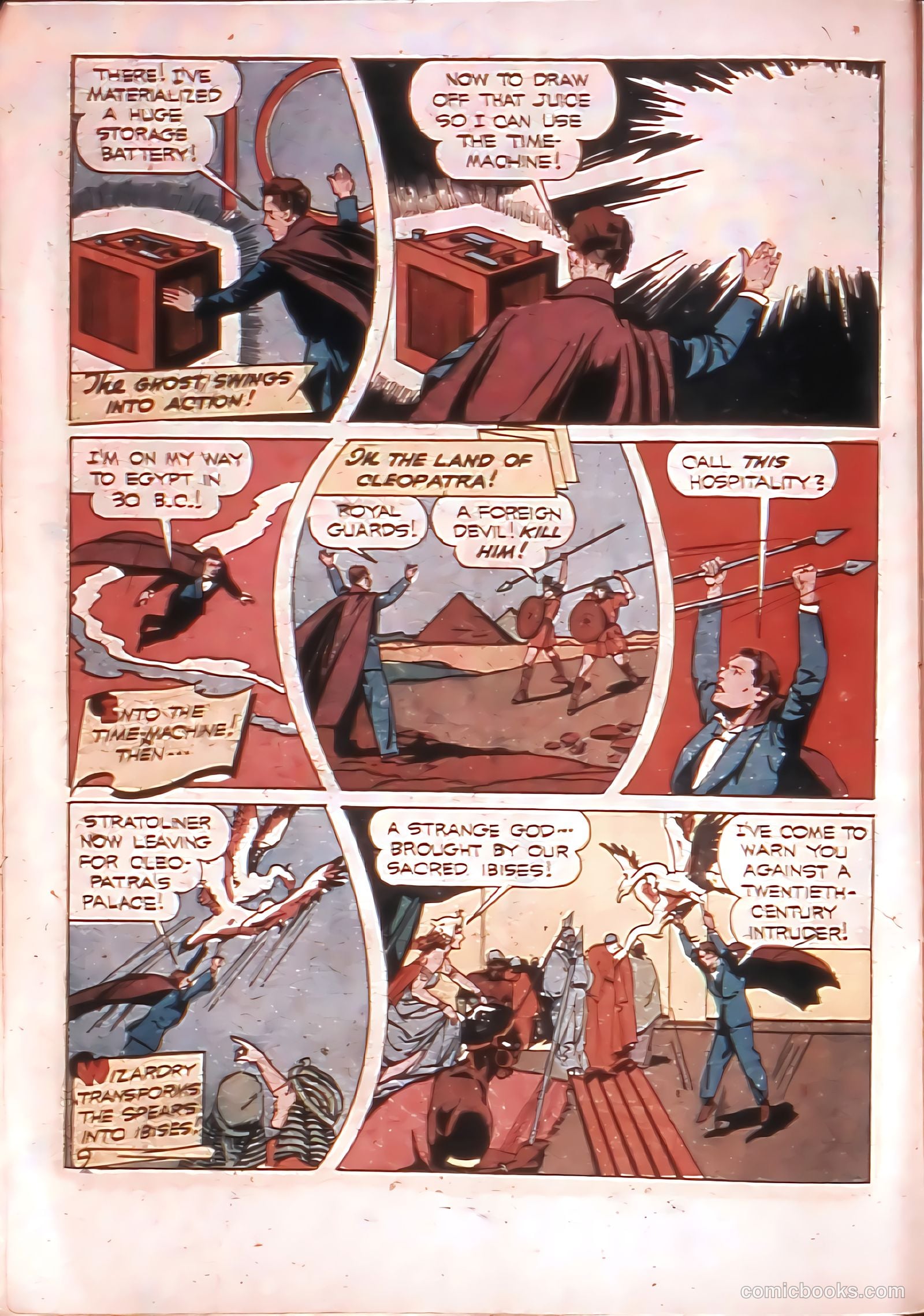 Thrilling Comics #34 (1940) — page 38 of 68