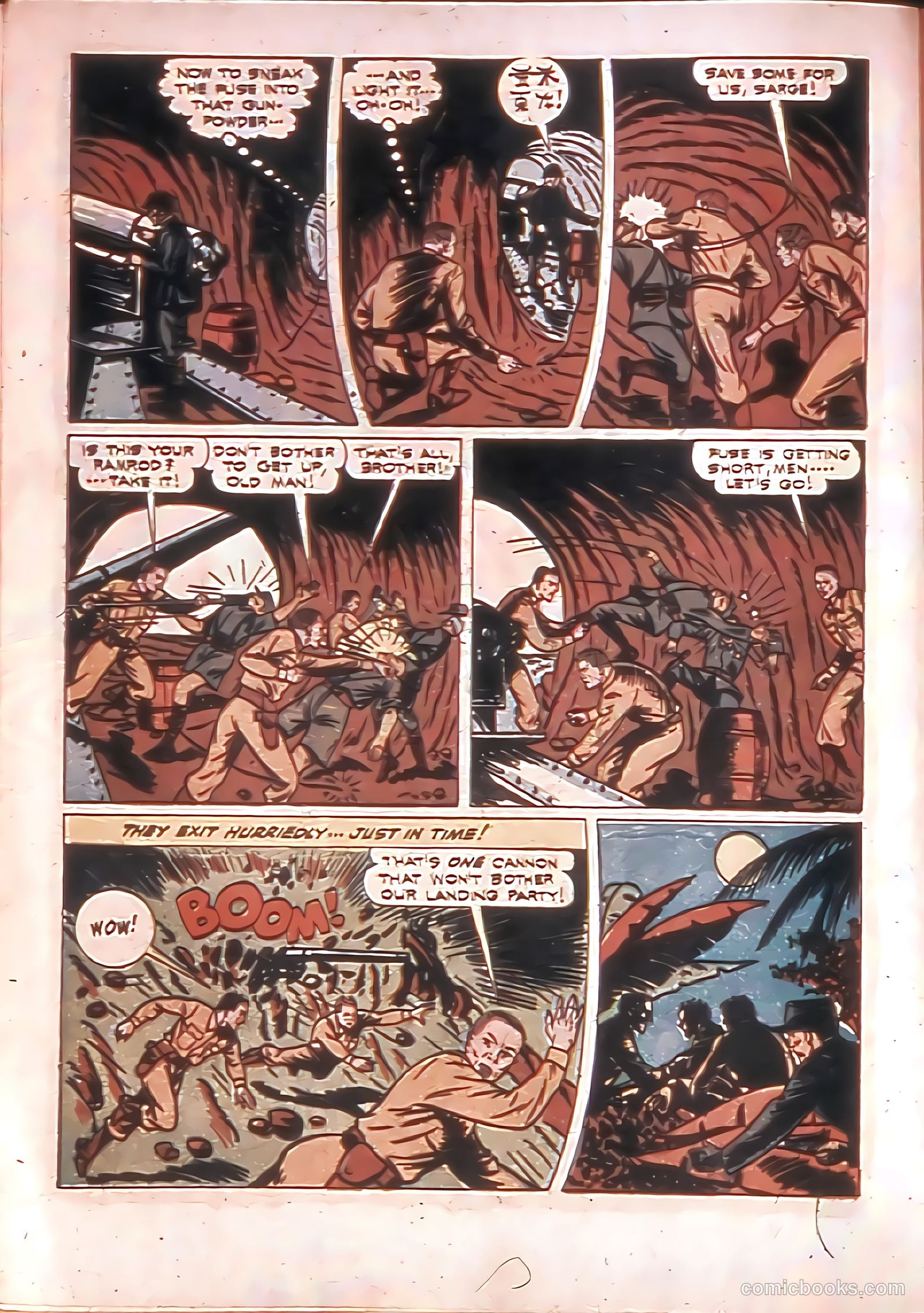 Thrilling Comics #34 (1940) — page 48 of 68