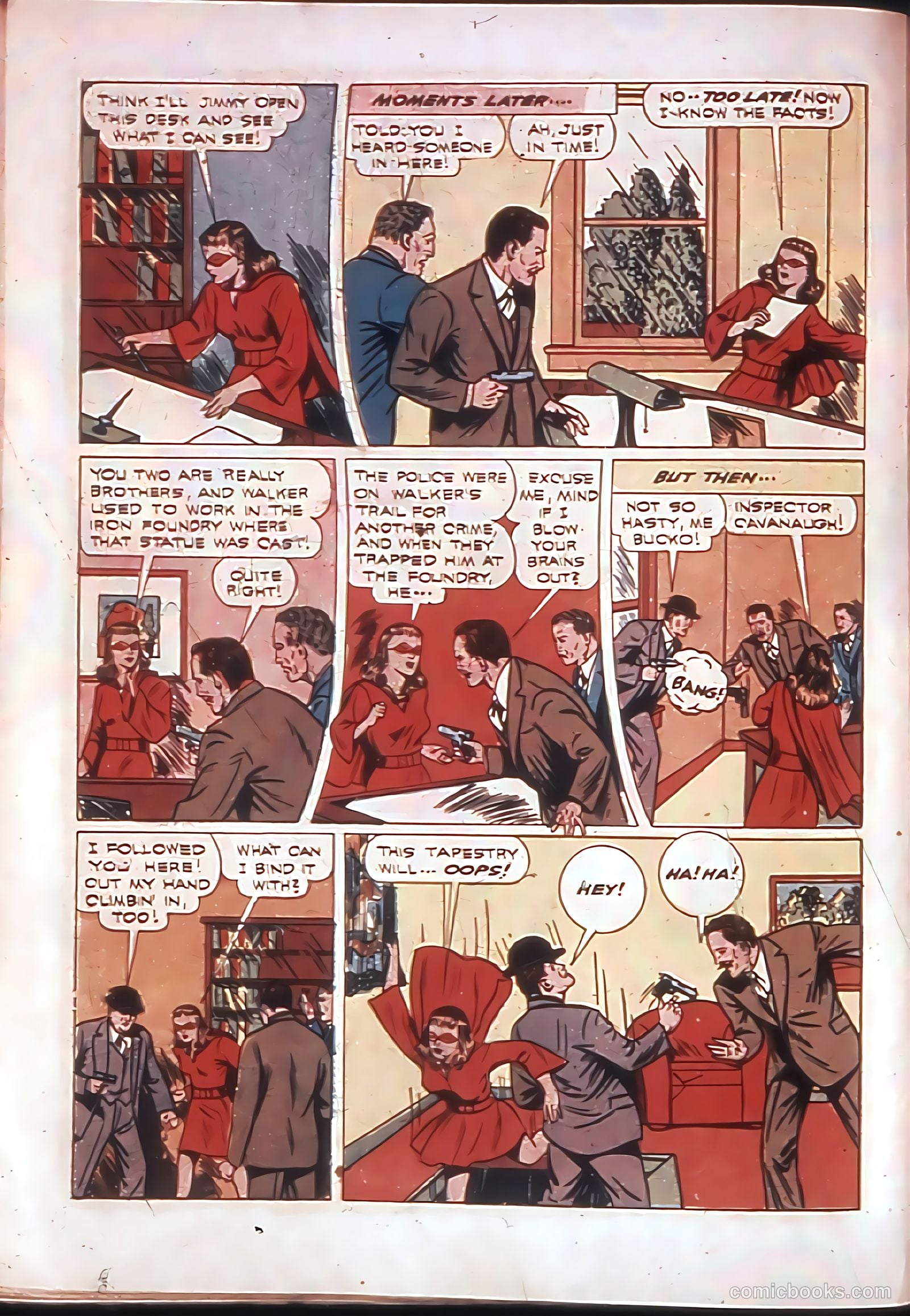 Thrilling Comics #34 (1940) — page 58 of 68