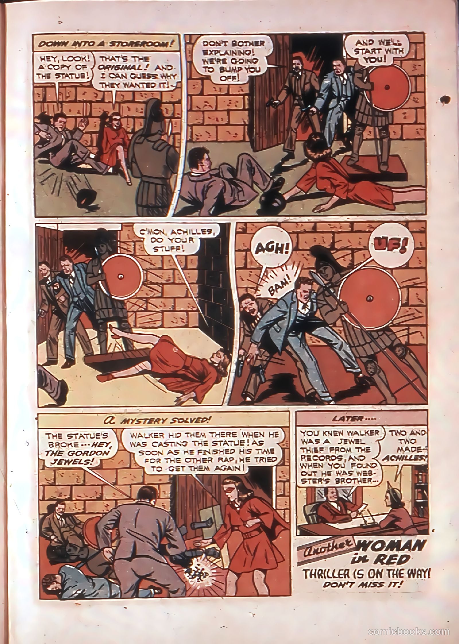 Thrilling Comics #34 (1940) — page 59 of 68