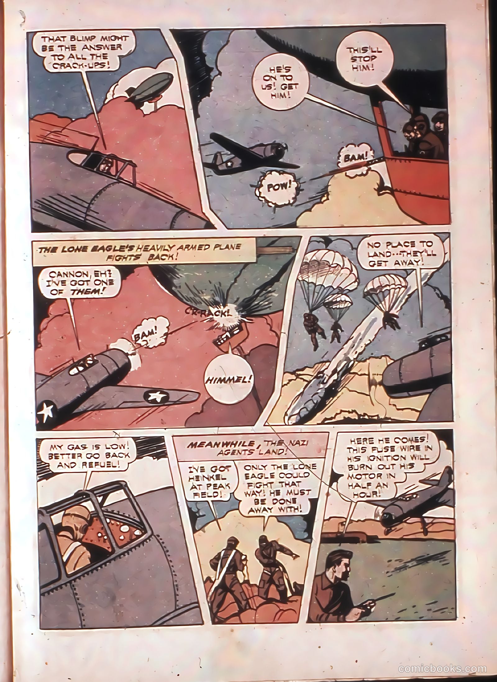 Thrilling Comics #34 (1940) — page 61 of 68