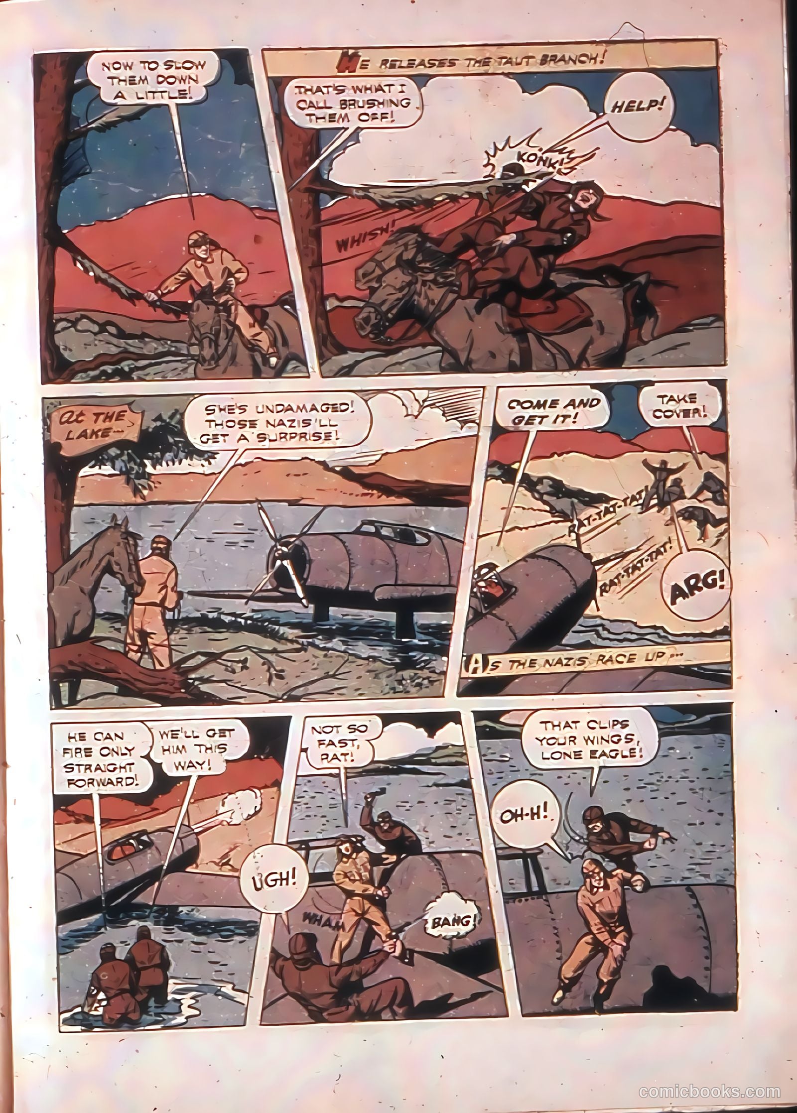 Thrilling Comics #34 (1940) — page 63 of 68
