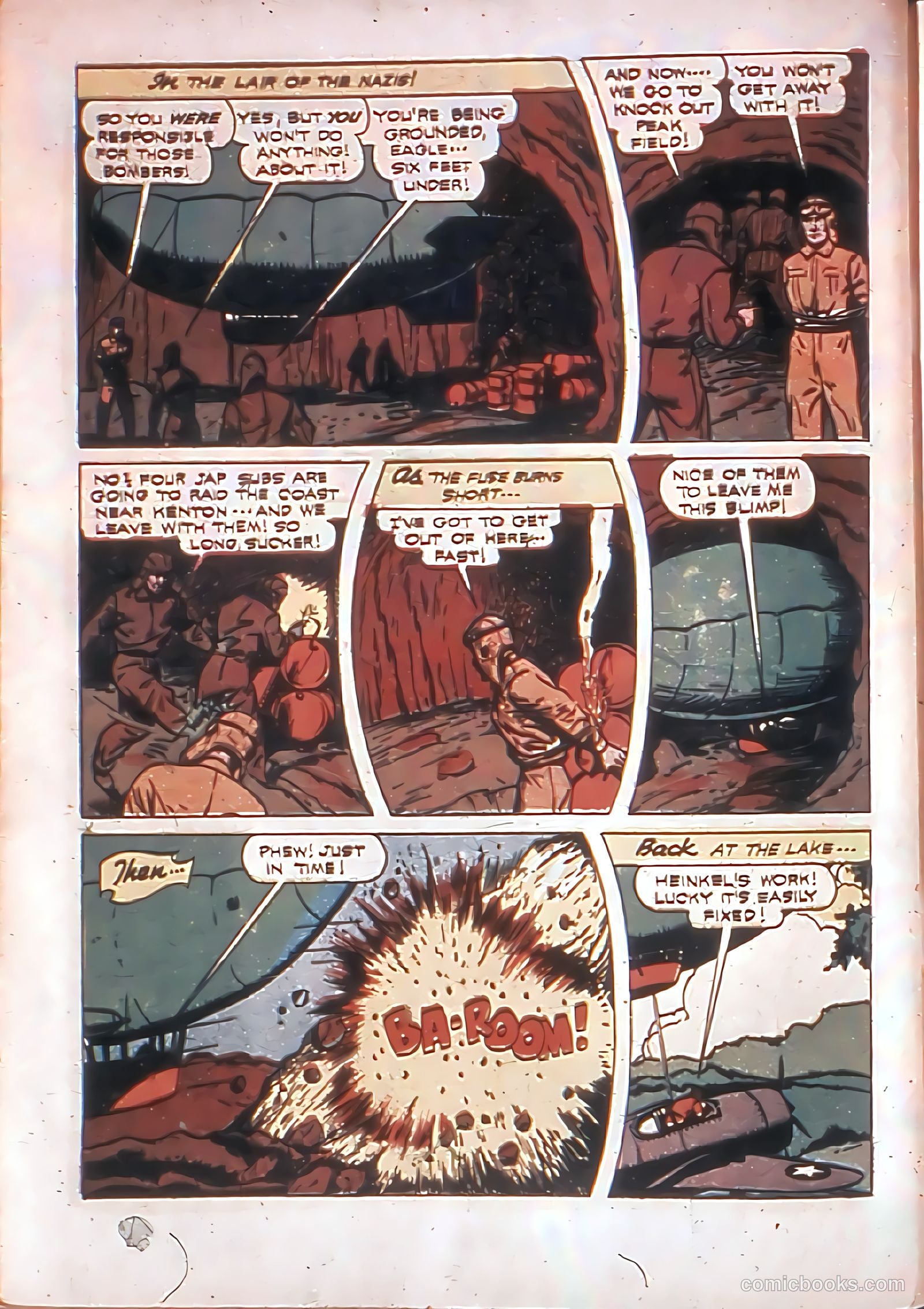 Thrilling Comics #34 (1940) — page 64 of 68