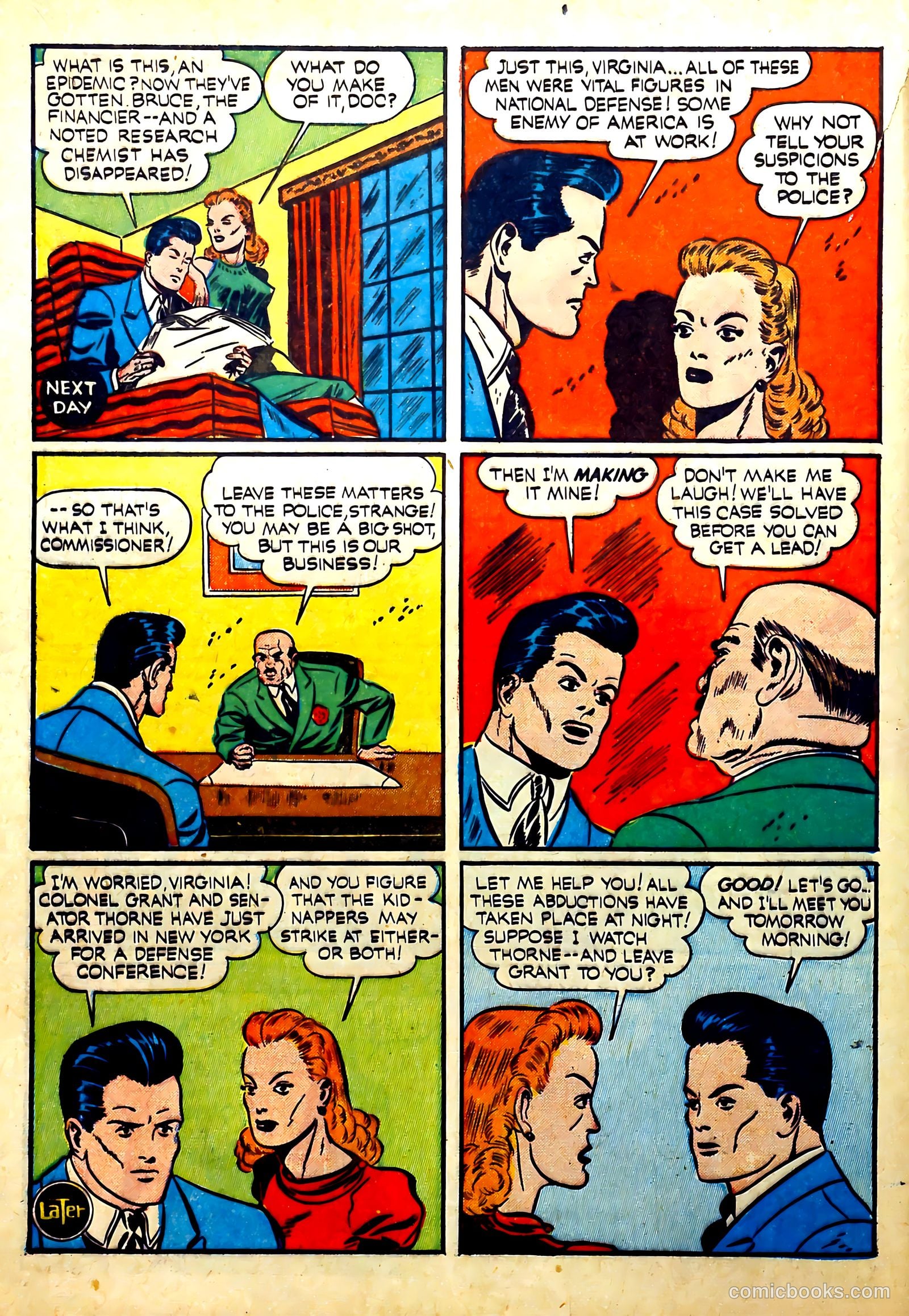 Thrilling Comics #15 (1940) — page 4 of 68