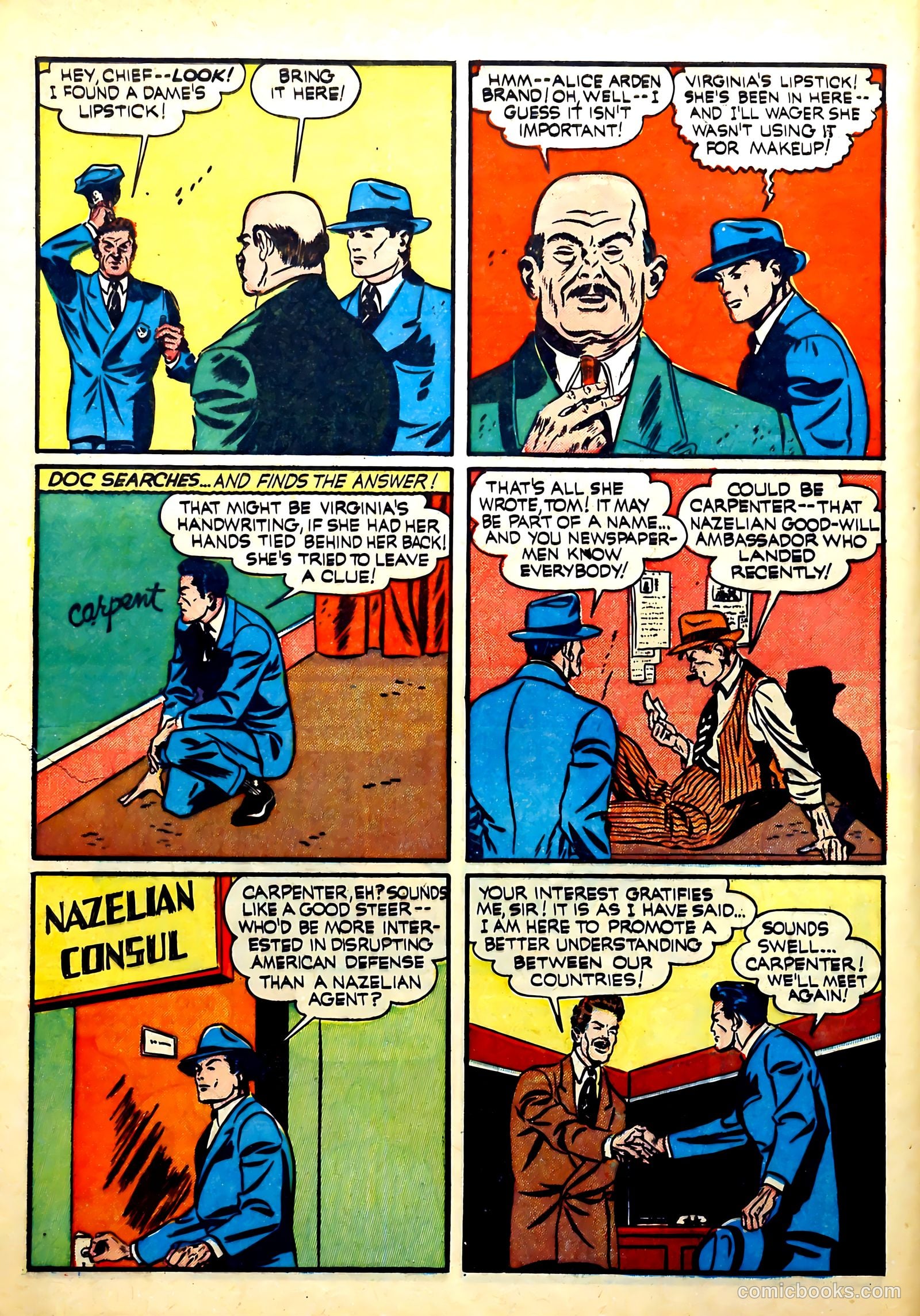 Thrilling Comics #15 (1940) — page 6 of 68