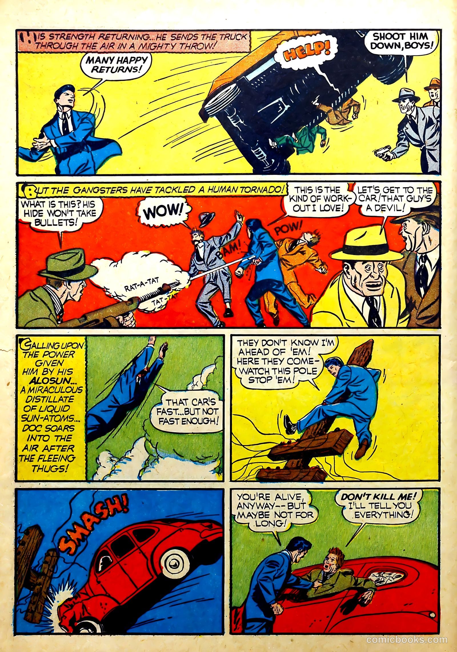 Thrilling Comics #15 (1940) — page 8 of 68